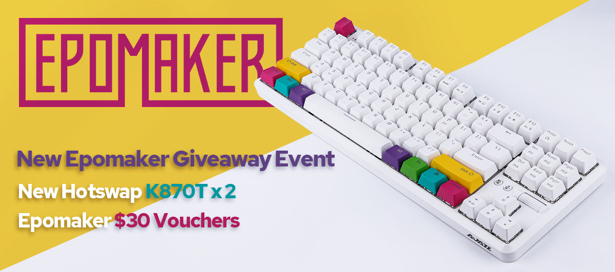 New Epomaker Announcement (Giveaway Alert!)