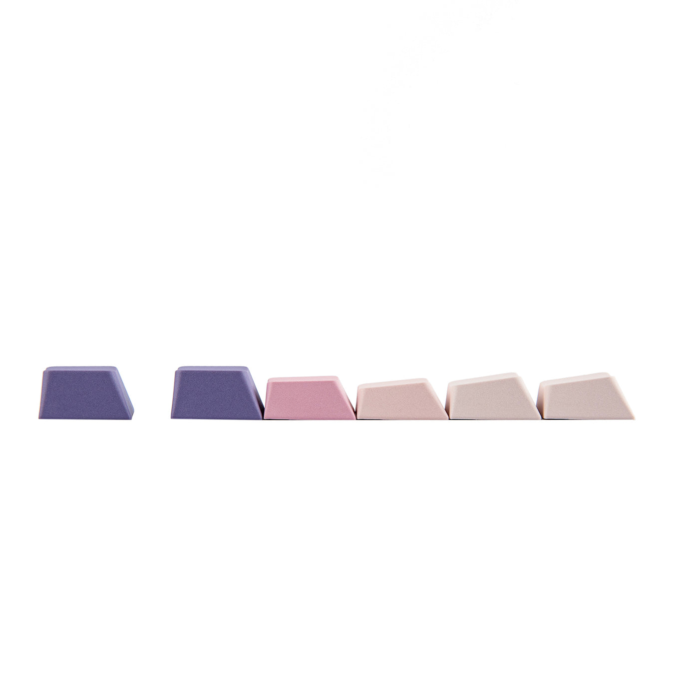 EPOMAKER Lavender Jade Keycap Set — side profile view