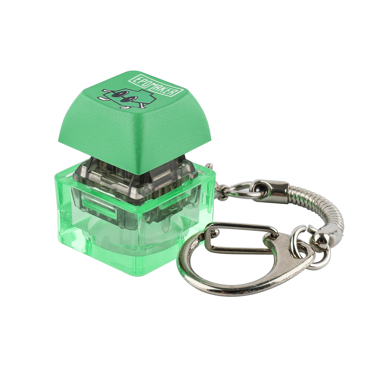 Epomaker Keychain — detail close-up