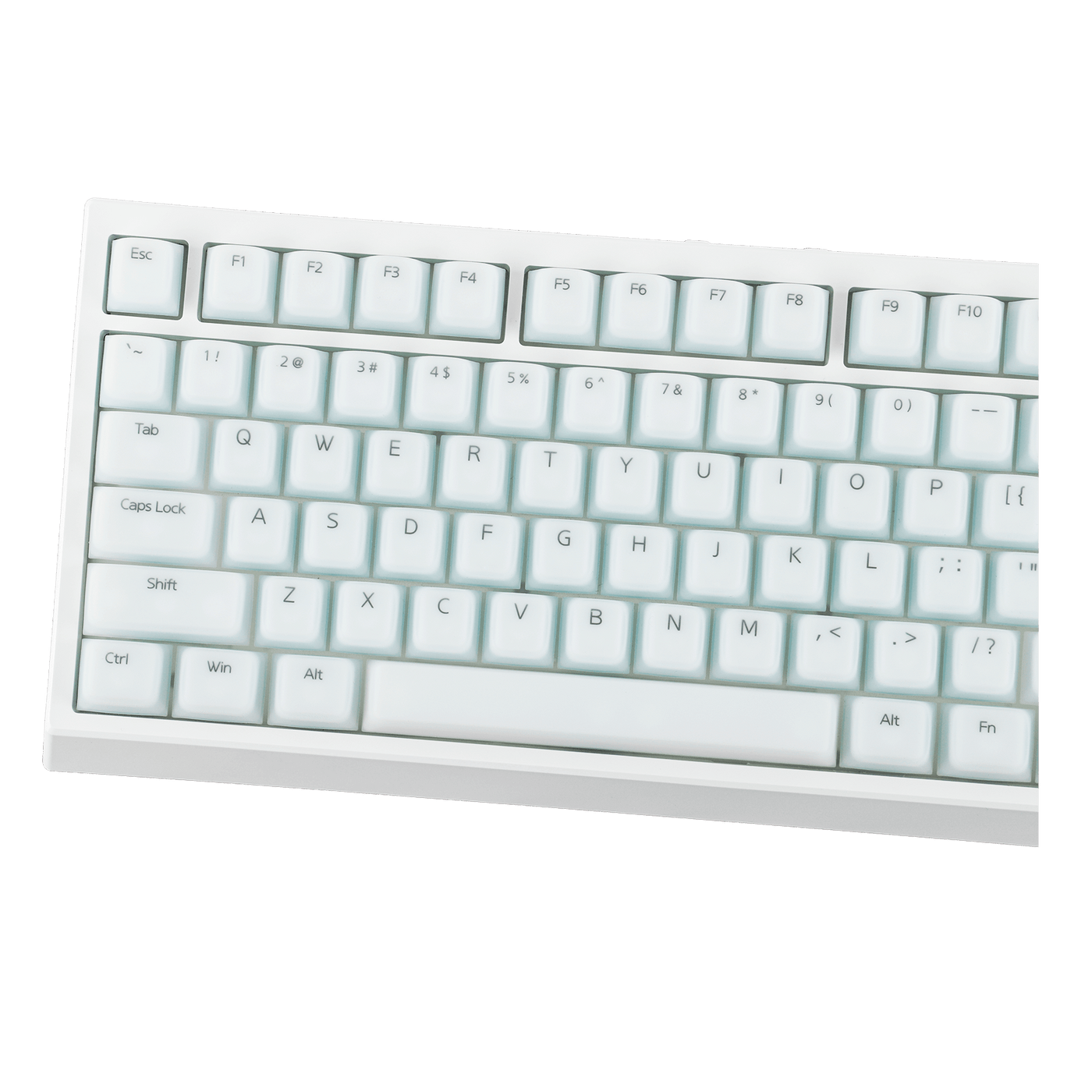 EPOMAKER G84 PRO close-up of left-side keycap layout