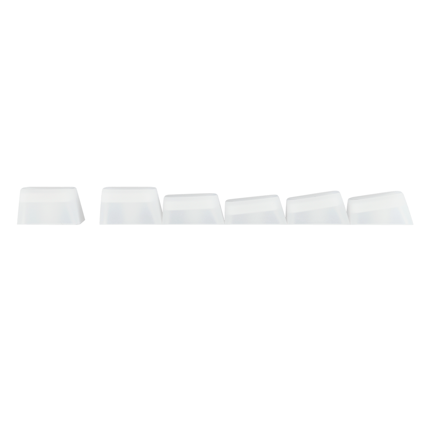 EPOMAKER G84 PRO bundled translucent silver-plum replacement keycaps