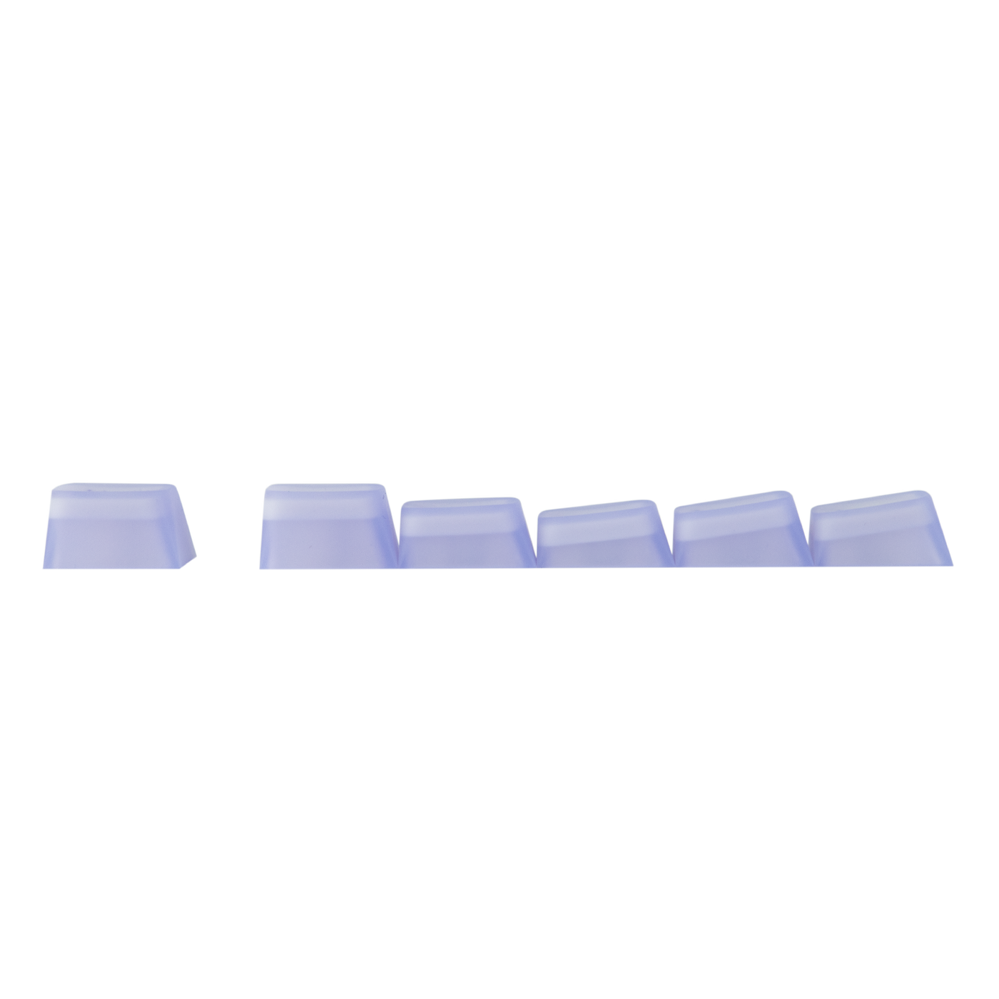 EPOMAKER G84 PRO lavender translucent replacement keycaps row
