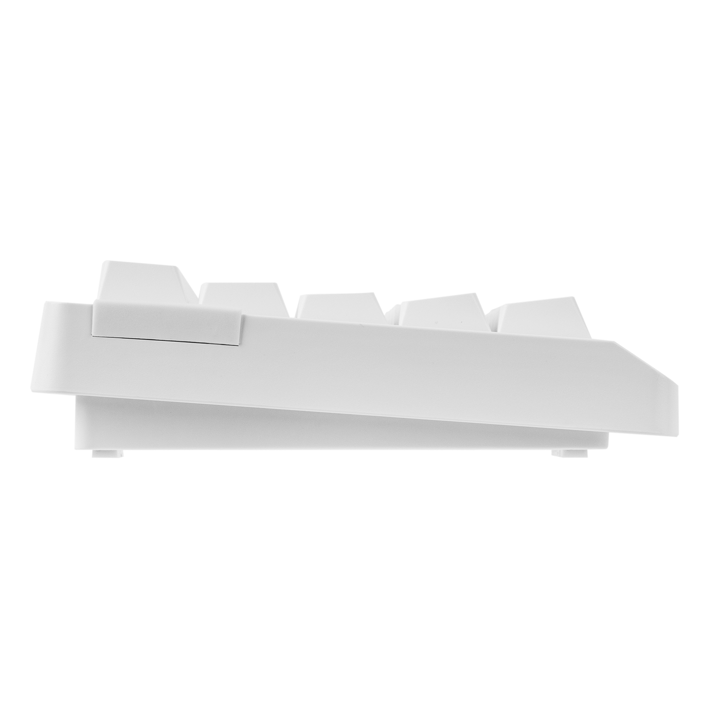 EPOMAKER HE68 Lite White side profile, no lighting