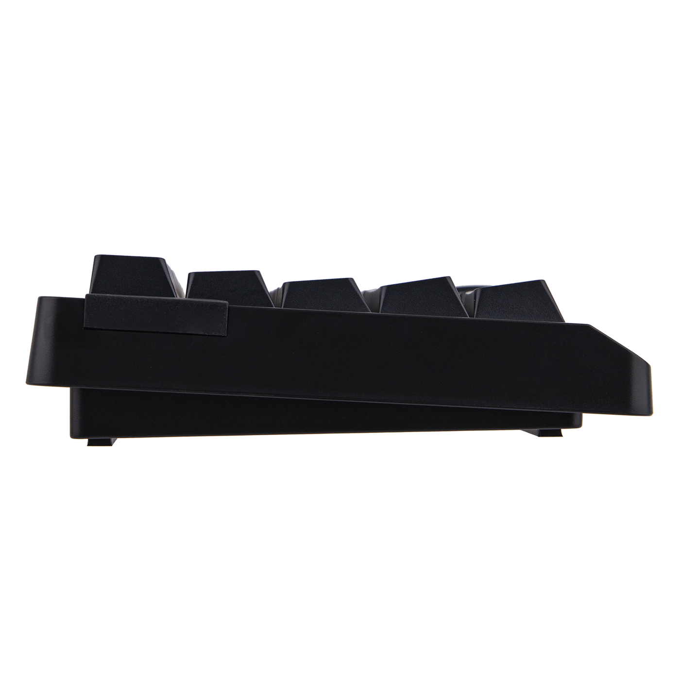 EPOMAKER HE68 Lite Black side profile showing compact 65% chassis