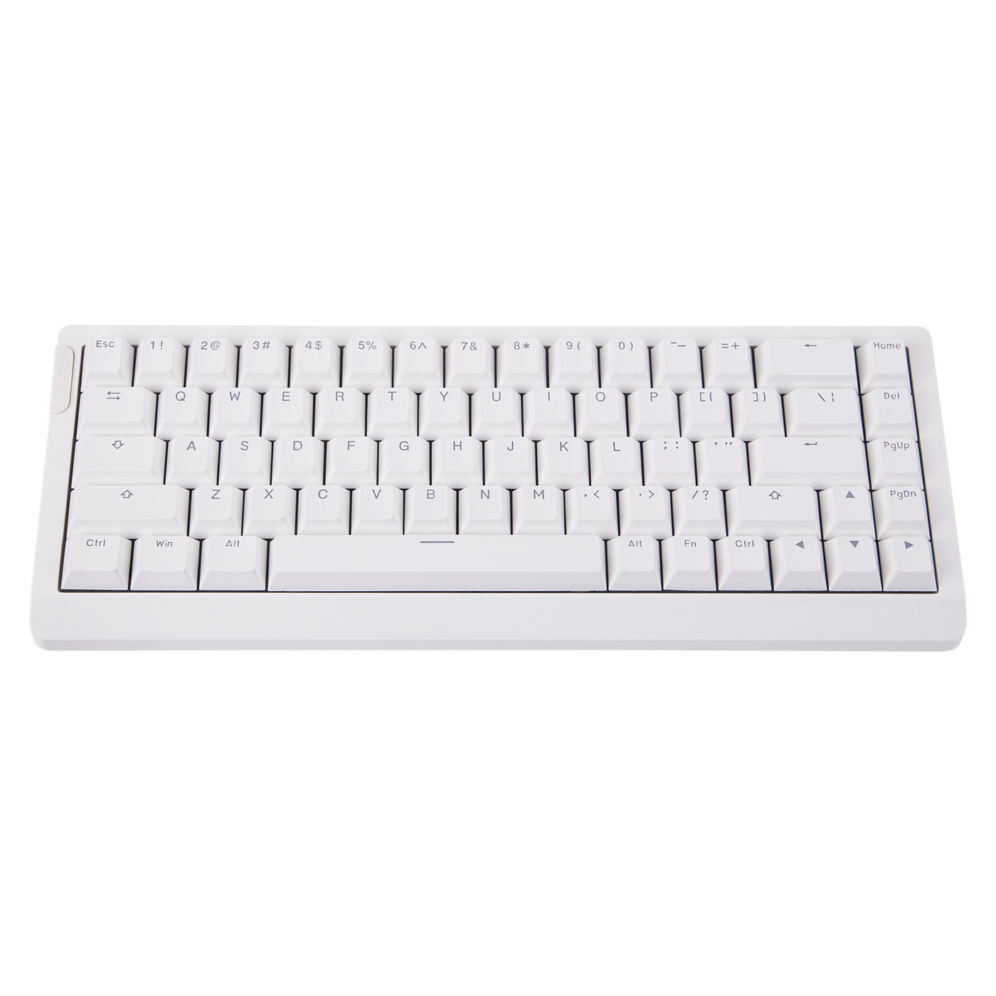 EPOMAKER HE68 Lite White clean top-down product shot