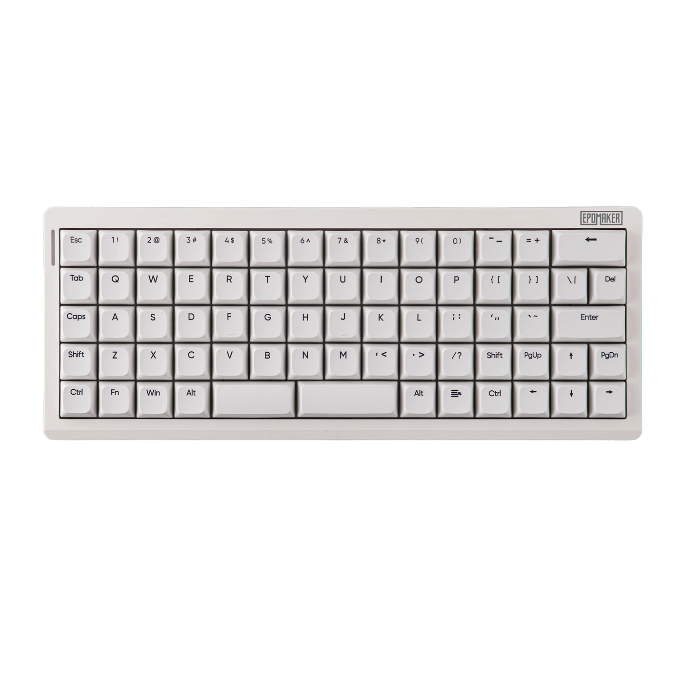 EPOMAKER Hack70 — top-down view