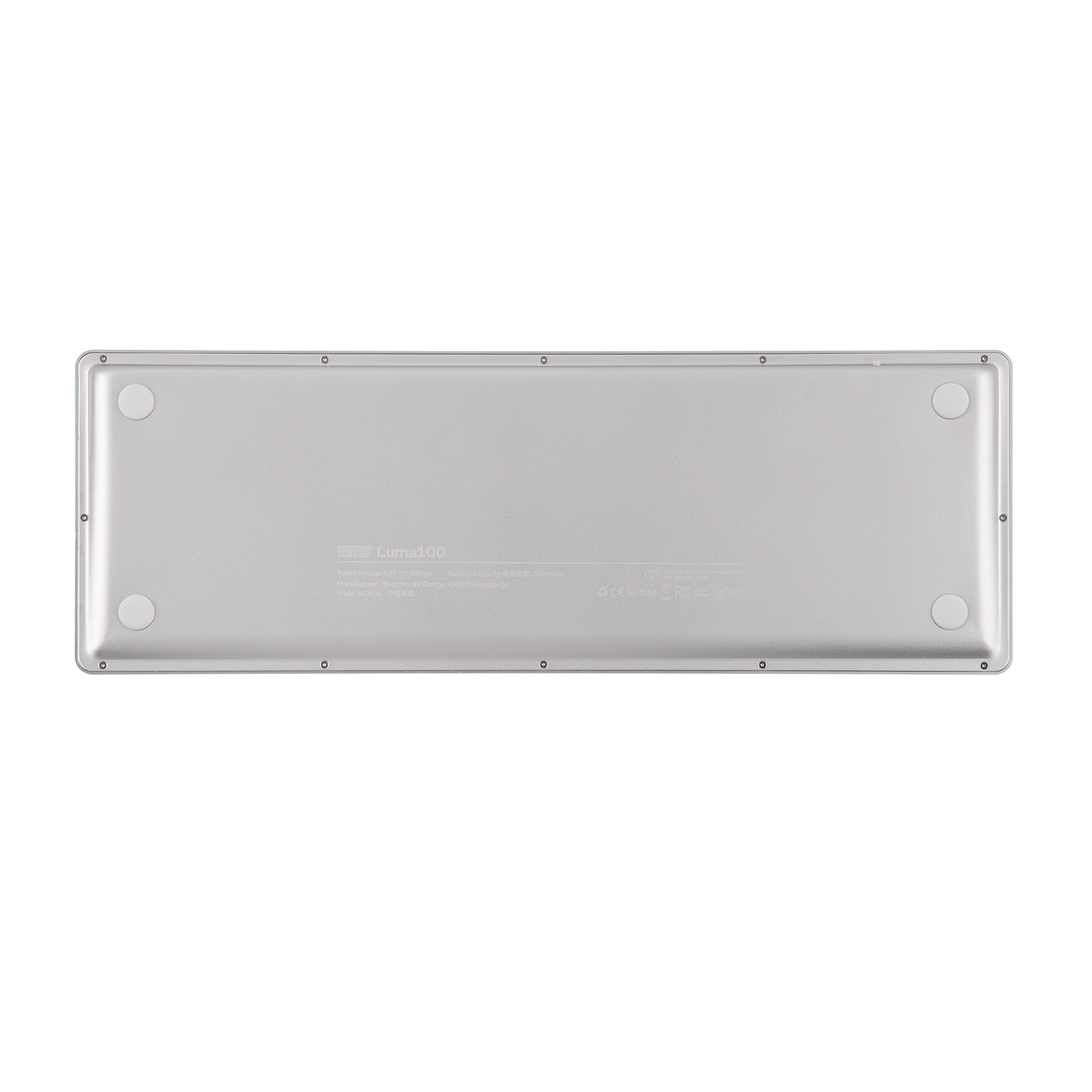 EPOMAKER LUMA100 — top-down view