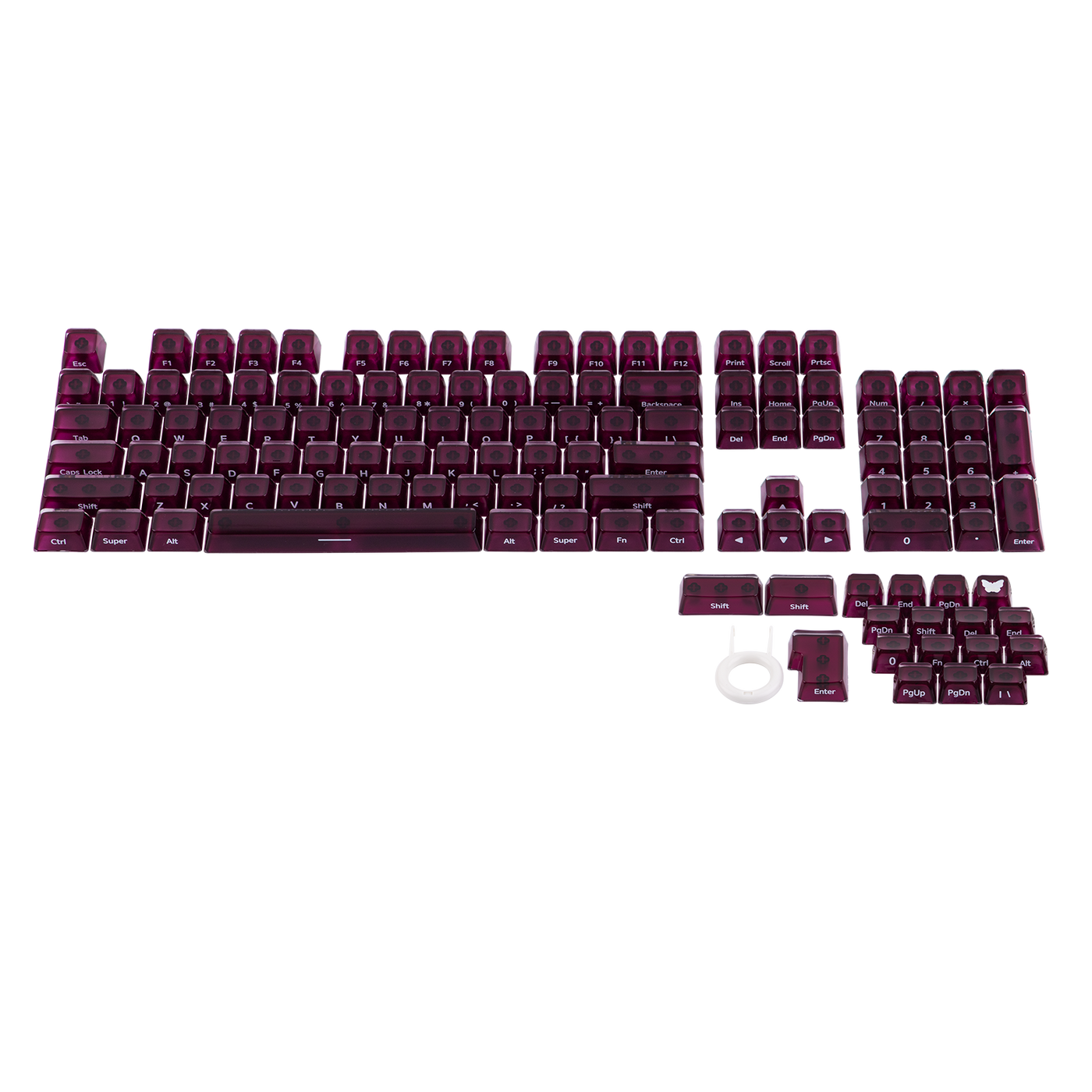 RT100 PRO + Lusterfly Jelly Keycaps Set Bundle — product view 6