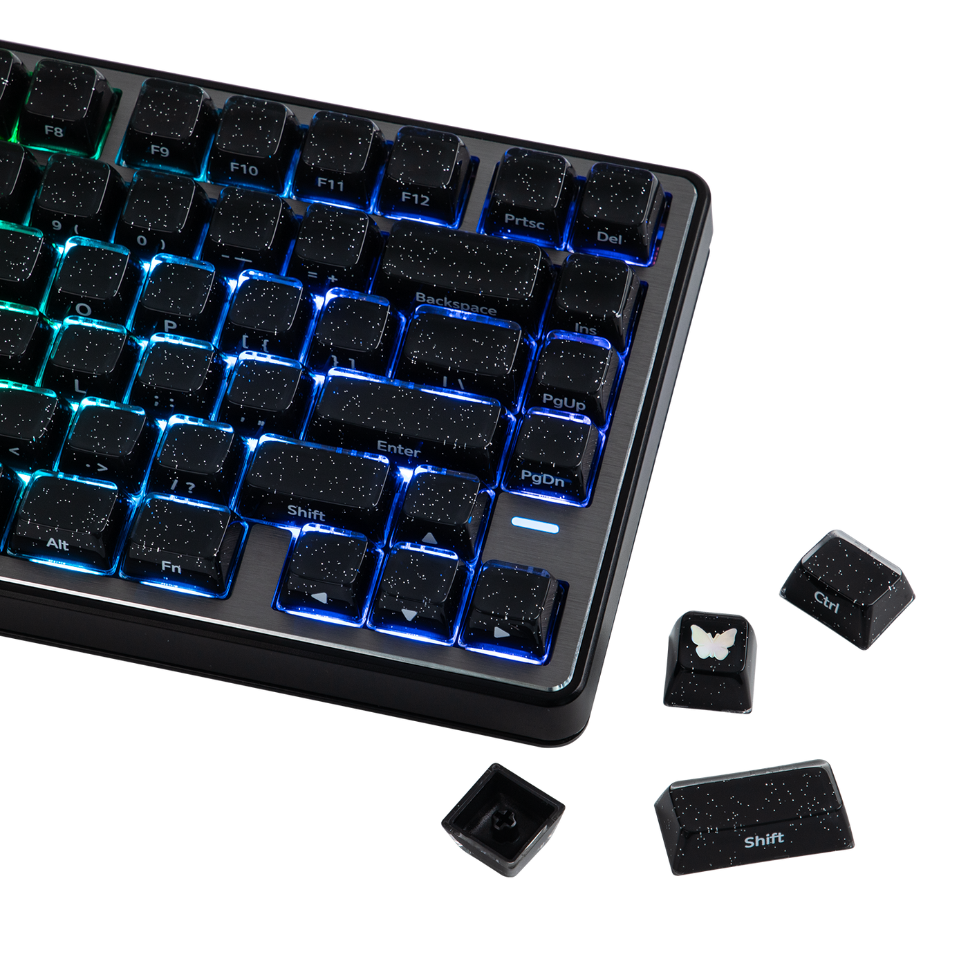 EPOMAKER Lusterfly Jelly Keycaps Set — packaging and accessories