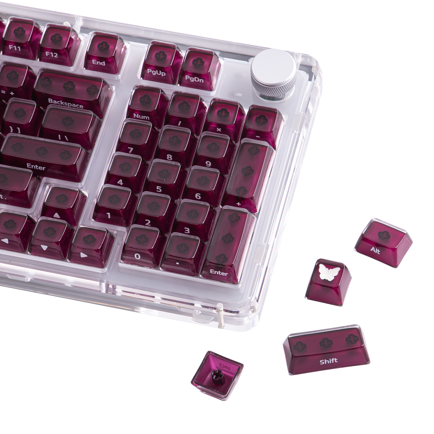 EPOMAKER Lusterfly Jelly Keycaps Set — product view 42
