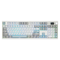 Grey White Green