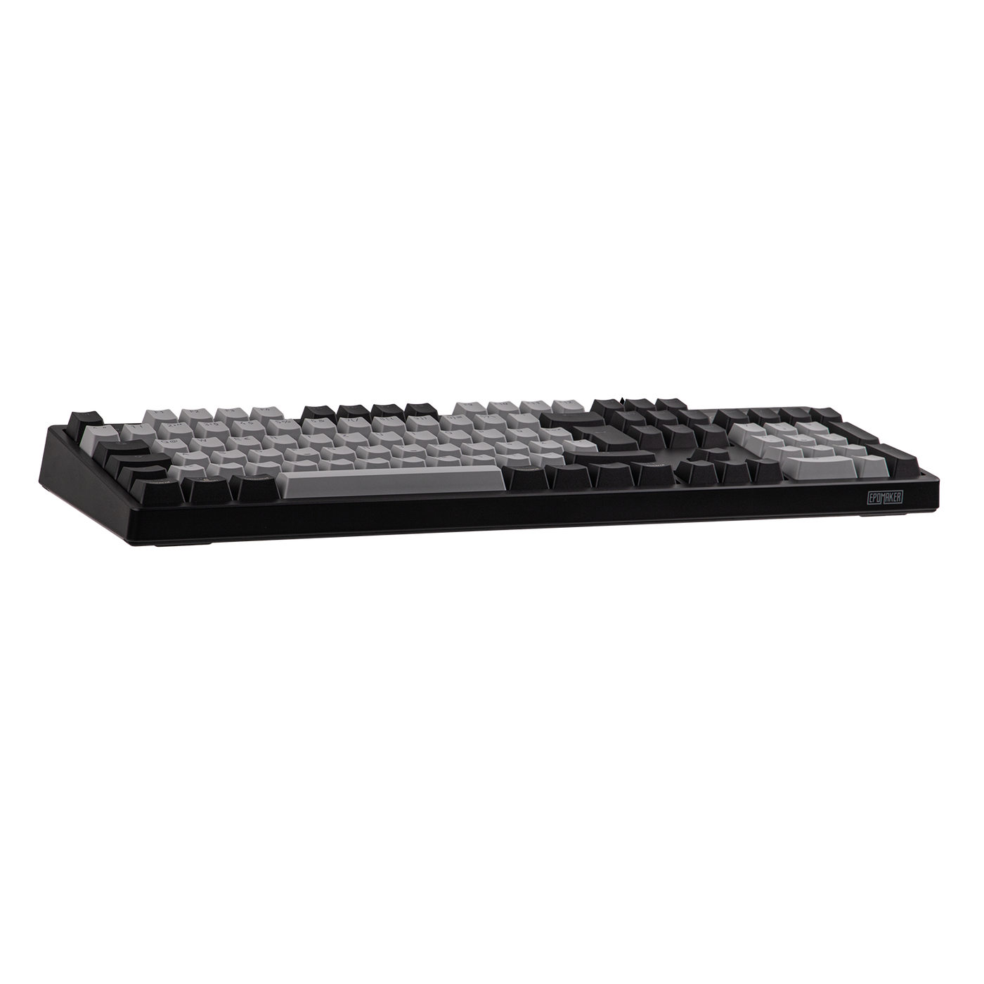EPOMAKER TH108 PRO Black side angle from another perspective