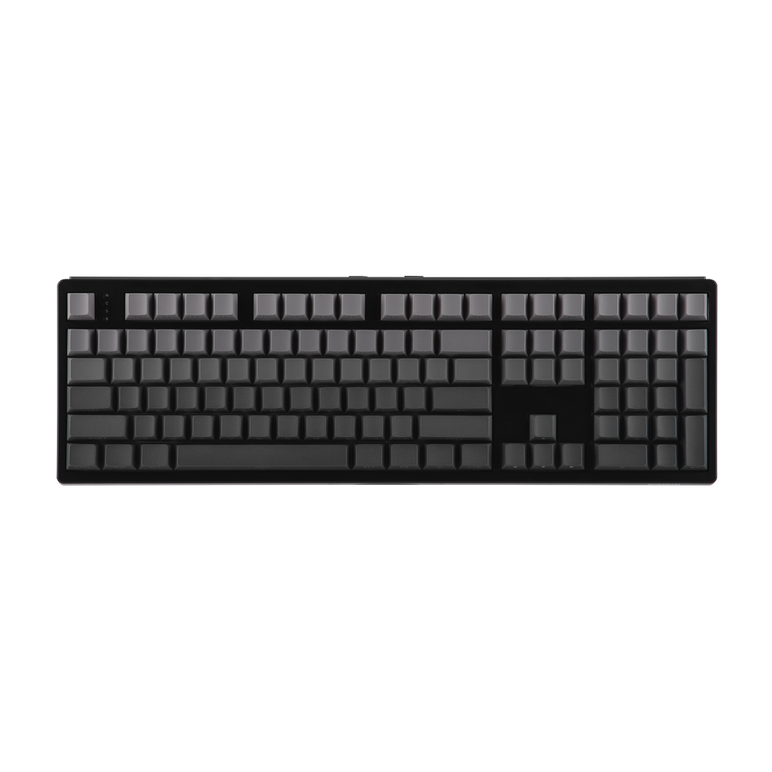 TH108 + AegisSil Keycaps Set Bundle — top-down view