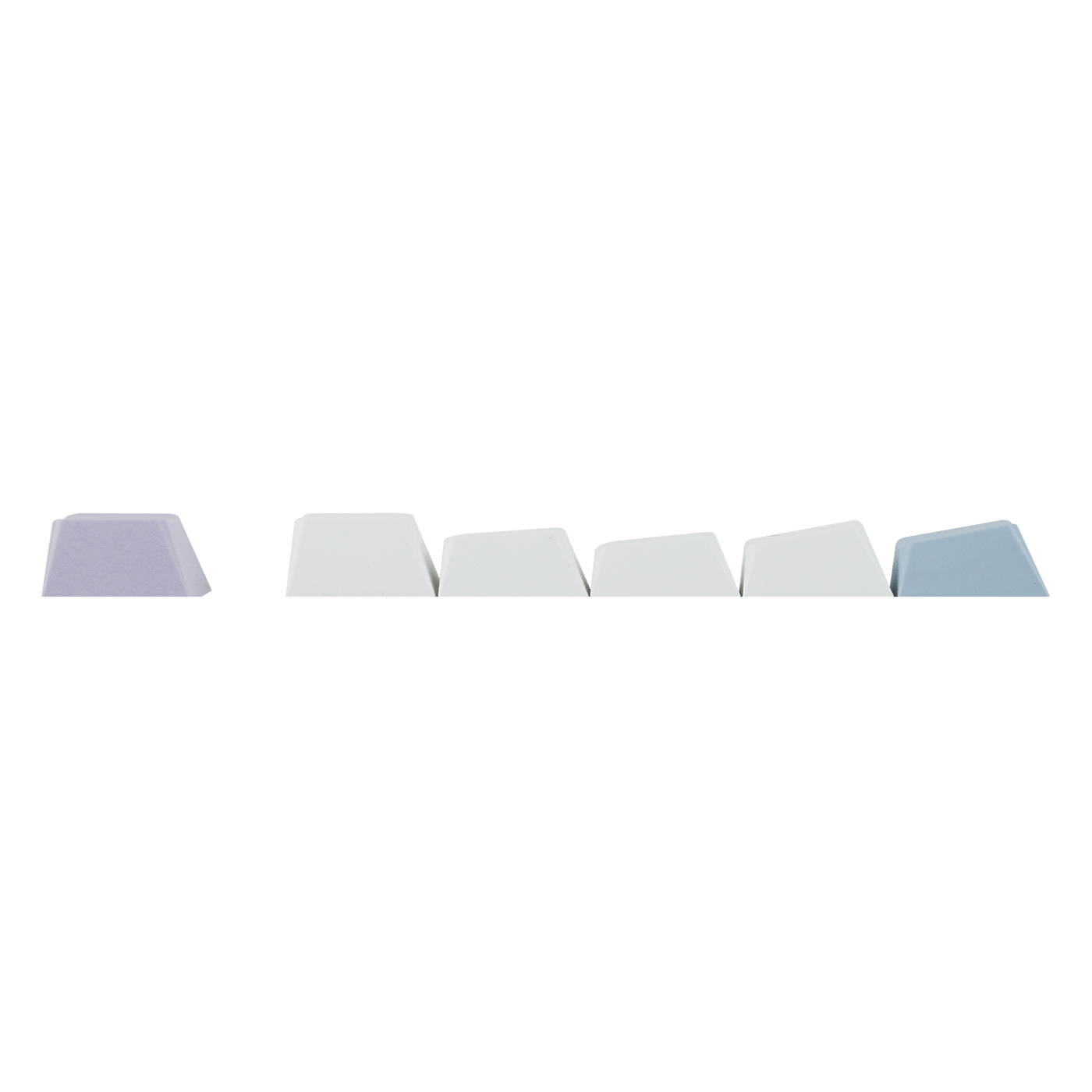 EPOMAKER TH99 PRO White Blue colorway PBT keycap samples