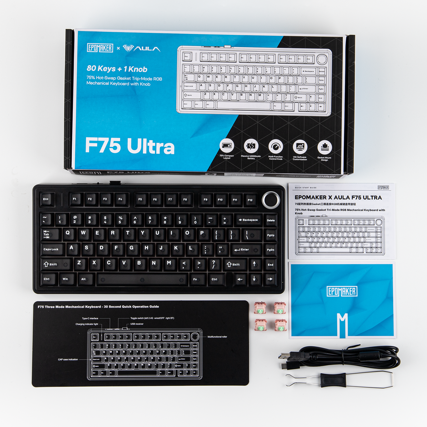 EPOMAKER x AULA F75 Ultra — product view 15