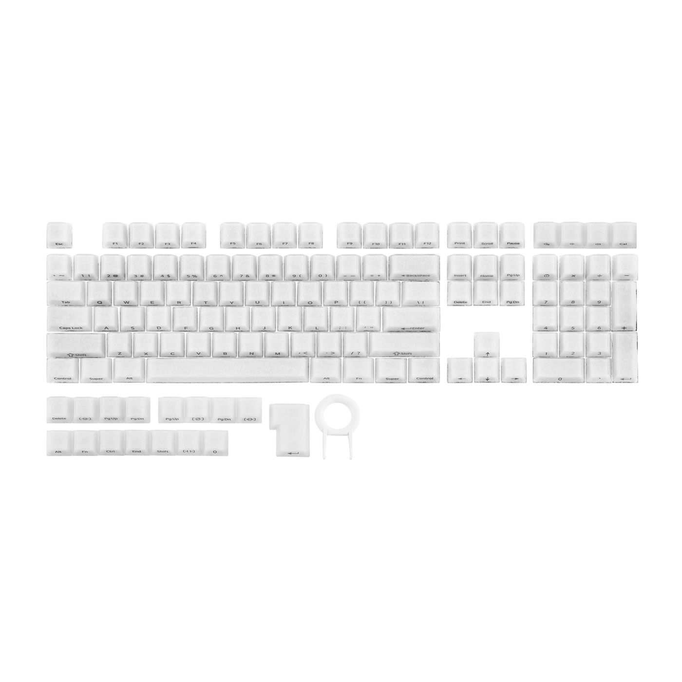 EPOMAKER Frost Jelly Keycap Set — product hero shot