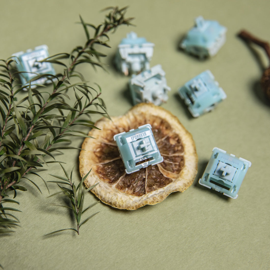 EPOMAKER Creamy Jade Switch Set — product hero shot