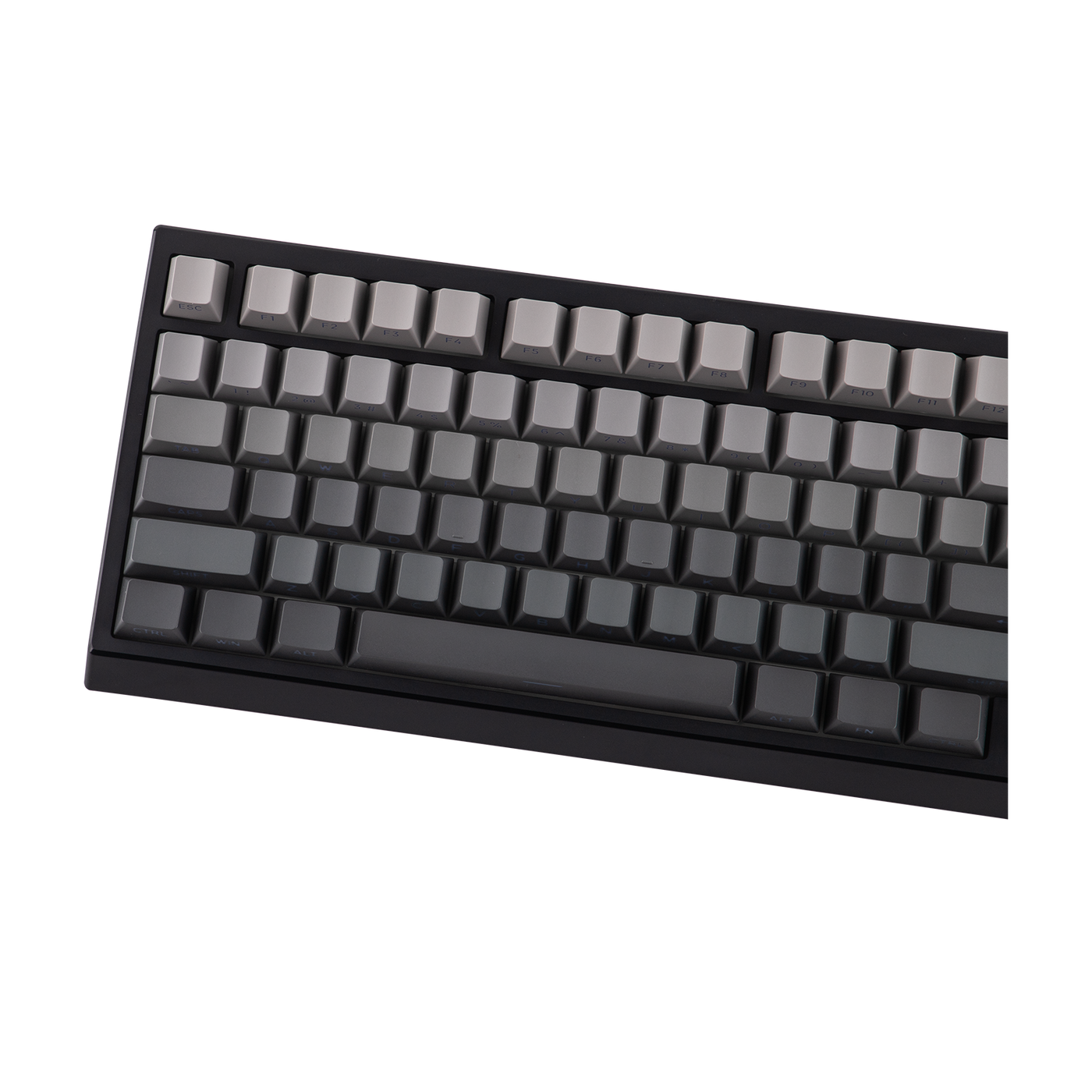 EPOMAKER G84 PRO black close-up of right-side keycap layout