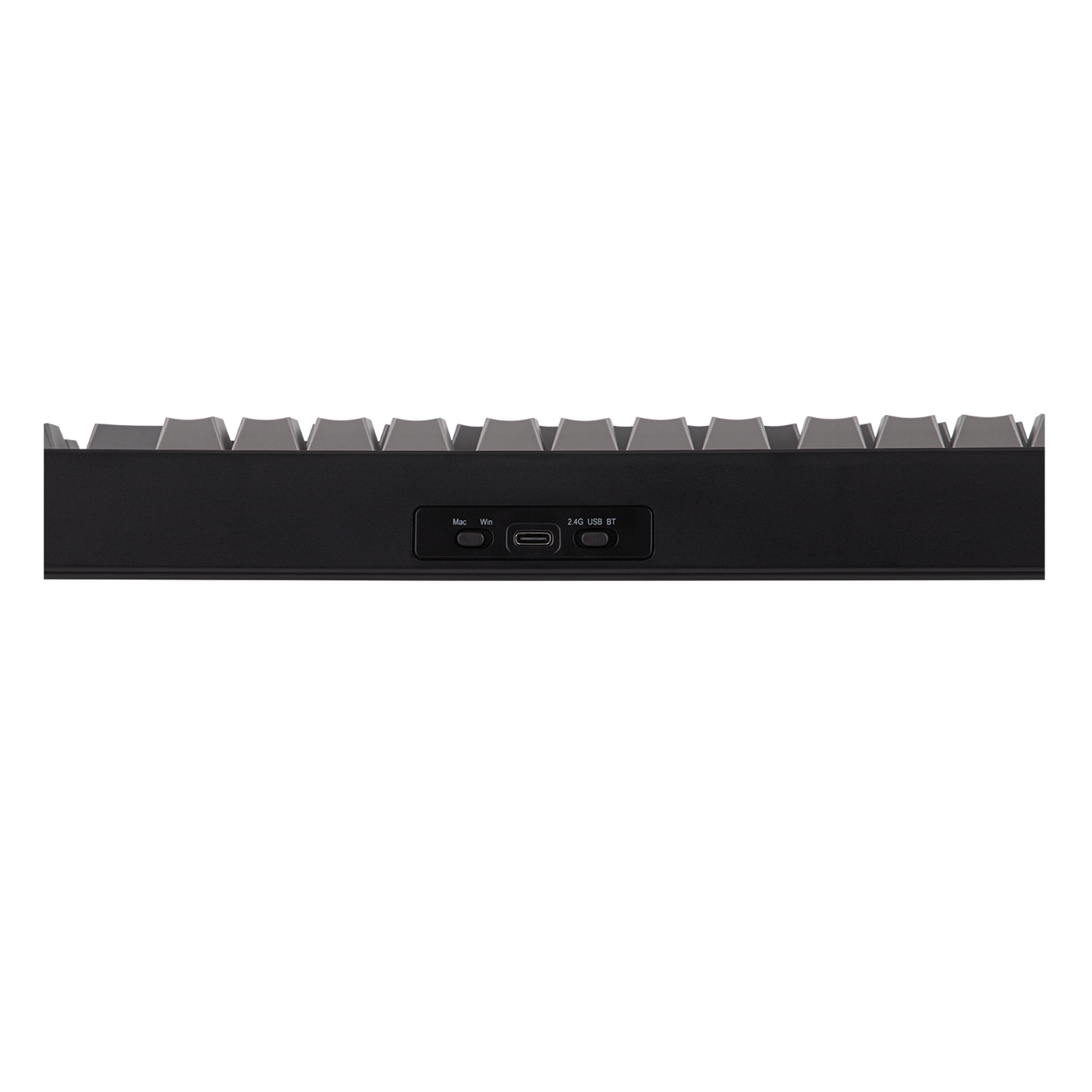 EPOMAKER G84 PRO black close-up of back I/O ports