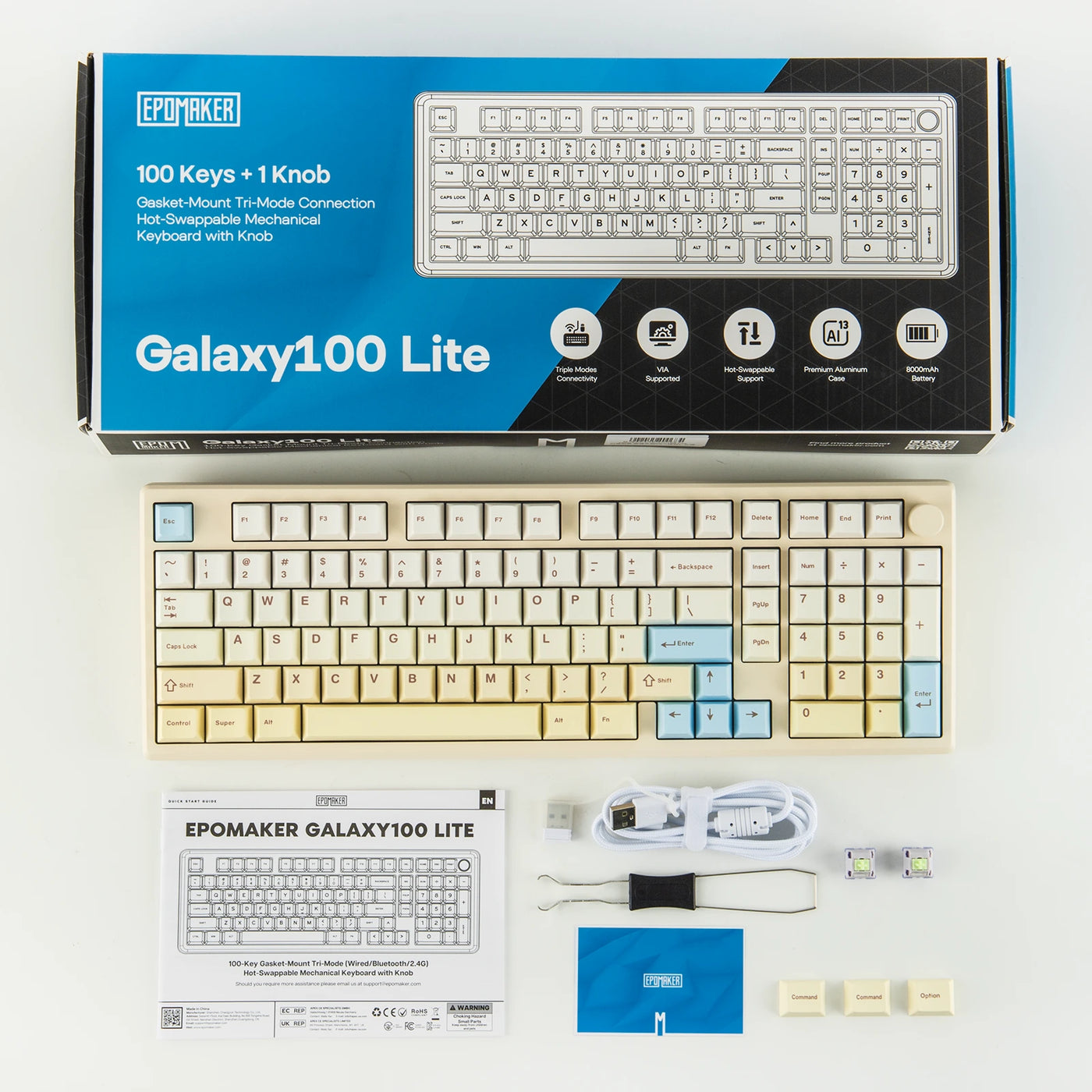 EPOMAKER Galaxy100 Lite — product view 22