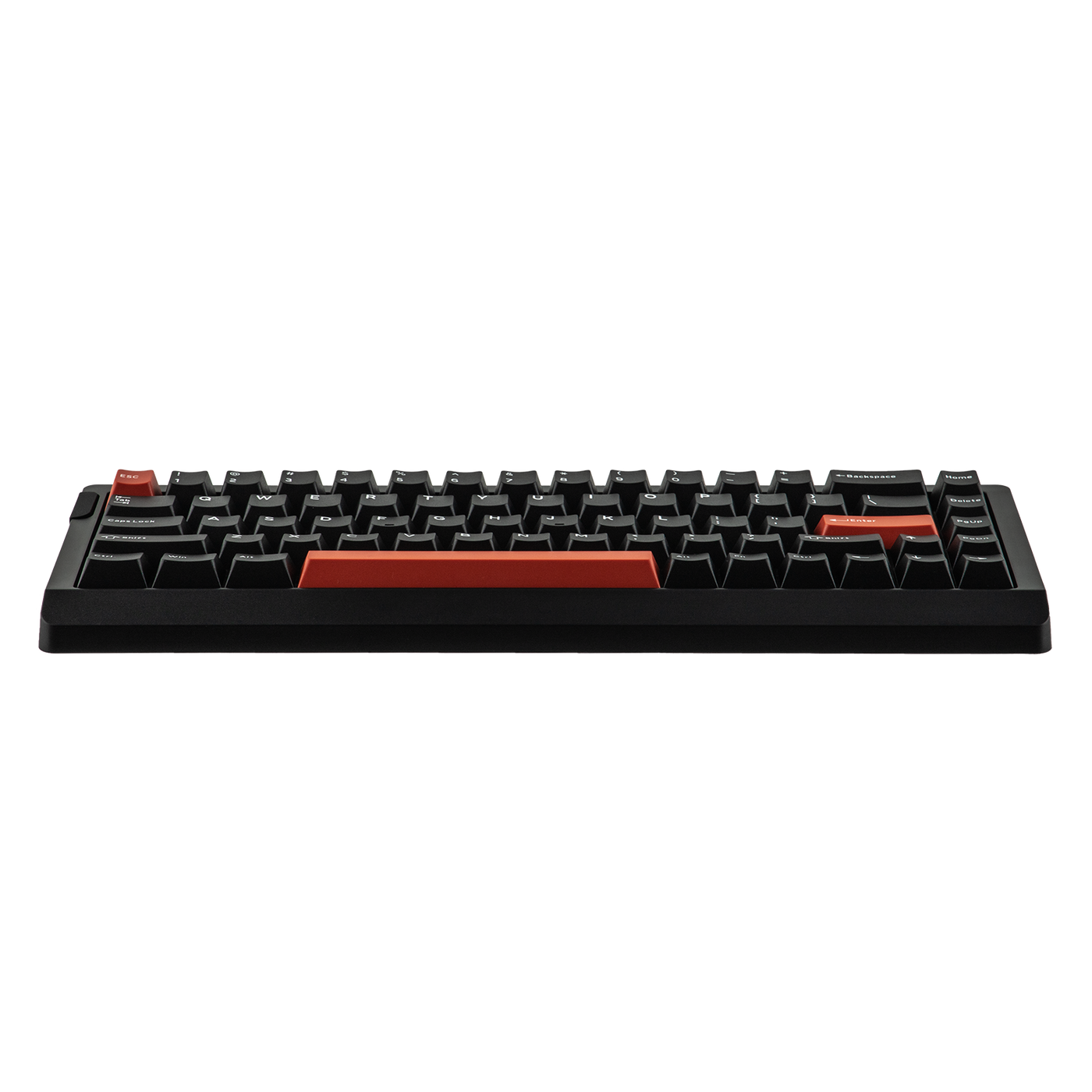 EPOMAKER HE68 Lite Black side profile view