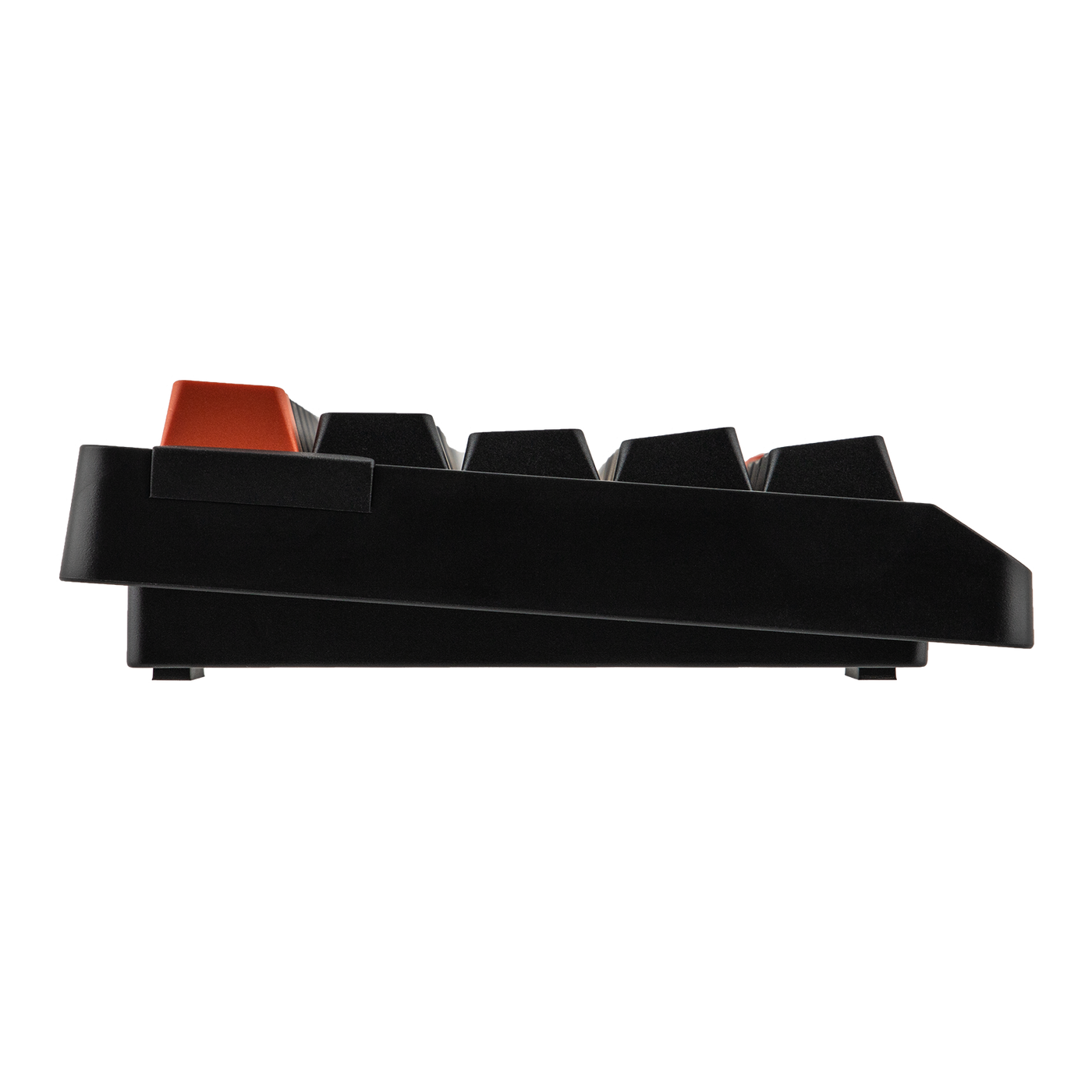 EPOMAKER HE68 Lite Black side profile showing chassis depth