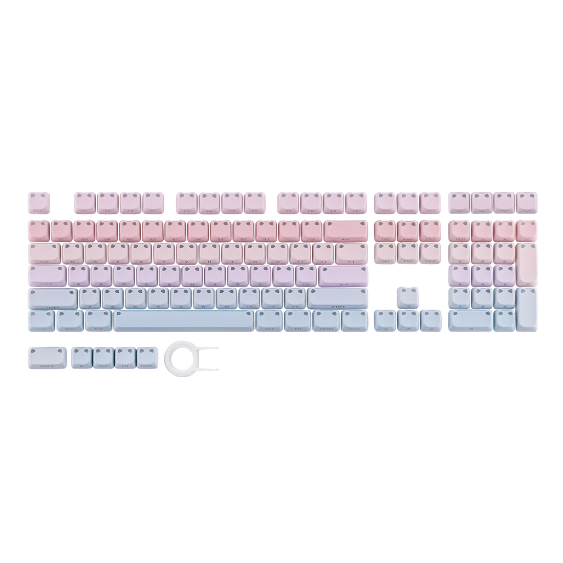 EPOMAKER Shimmeow Keycap Set — product hero shot