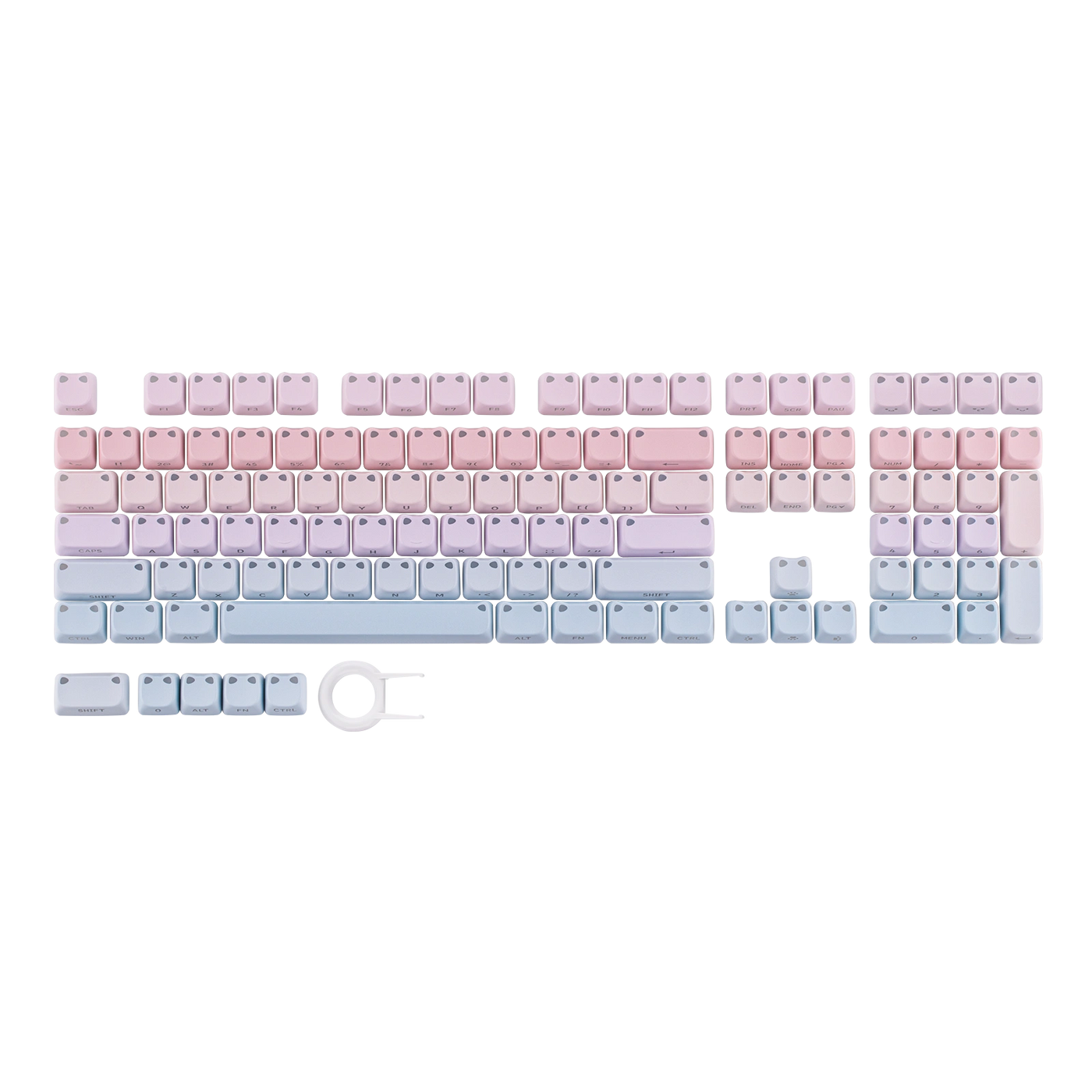 EPOMAKER Shimmeow Keycap Set — product hero shot