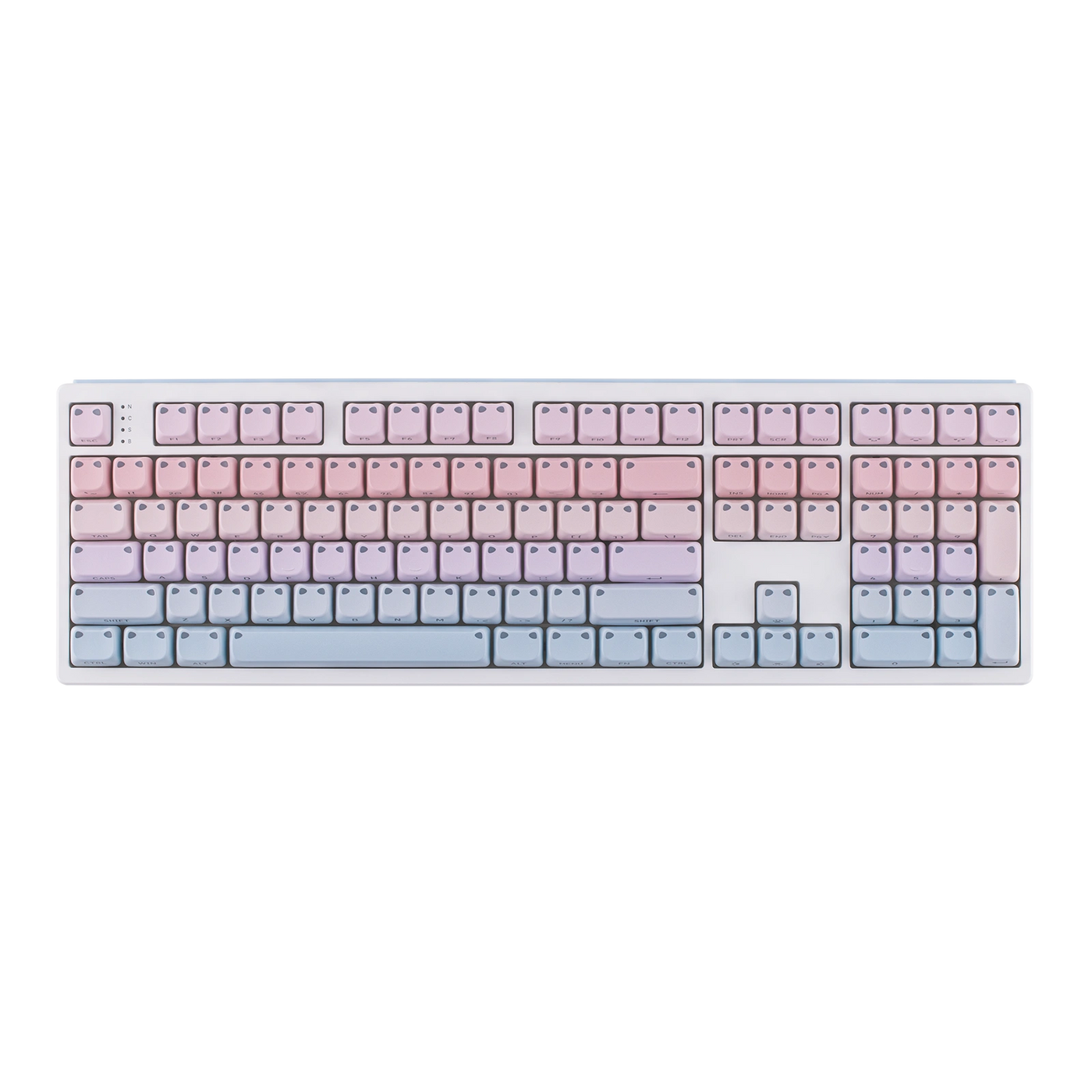 EPOMAKER Shimmeow Keycap Set — top-down view