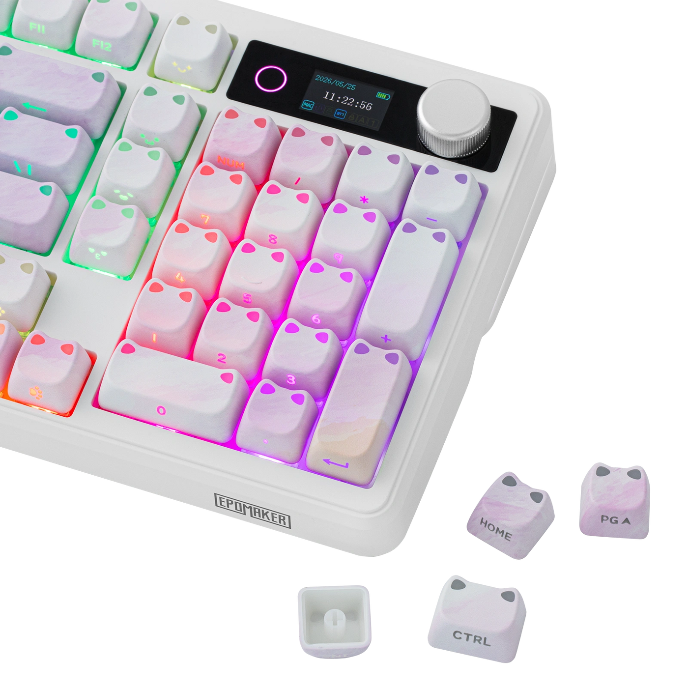 EPOMAKER Shimmeow Keycap Set — product view 13