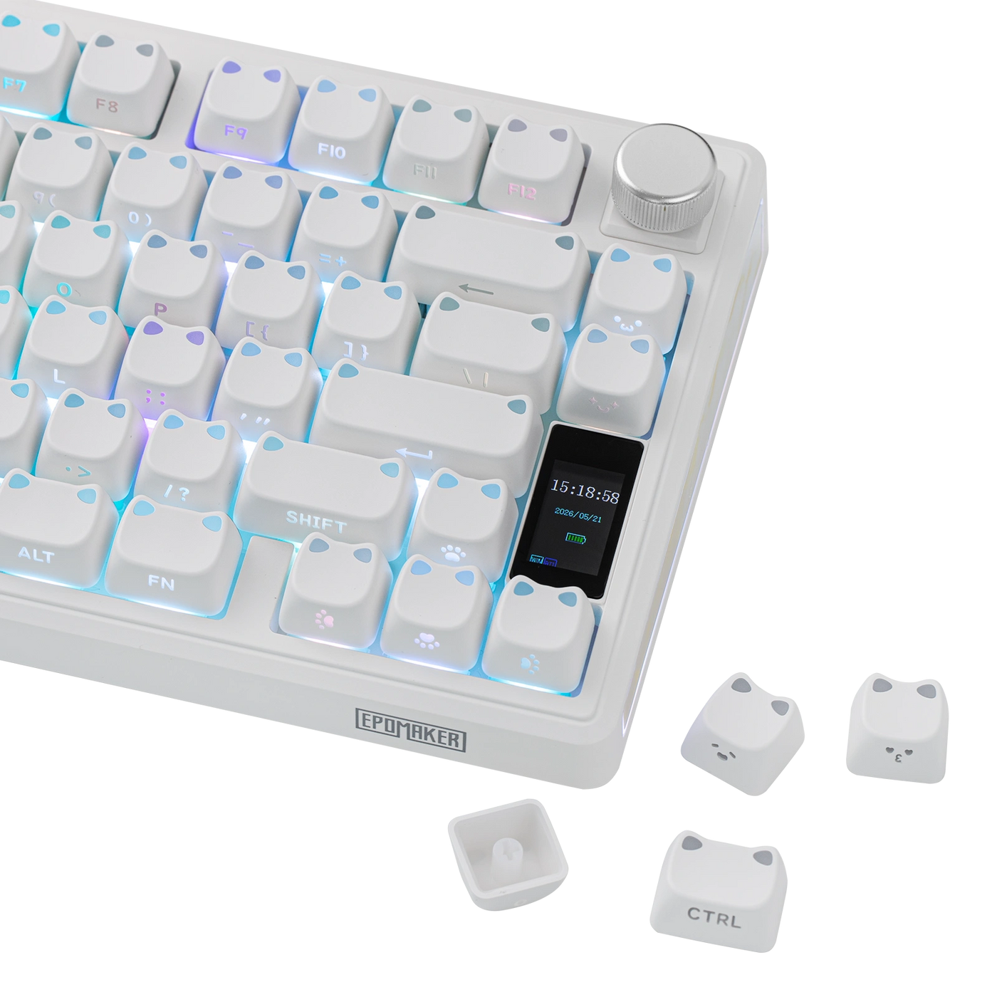 EPOMAKER Shimmeow Keycap Set — product view 22