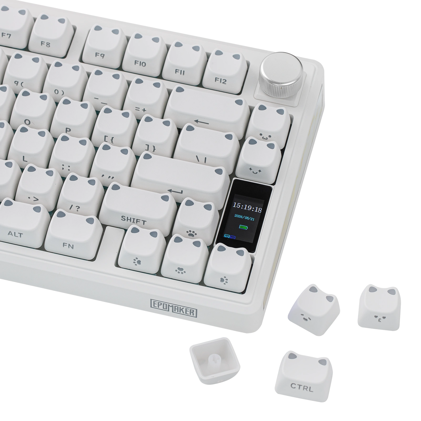 EPOMAKER Shimmeow Keycap Set — product view 23