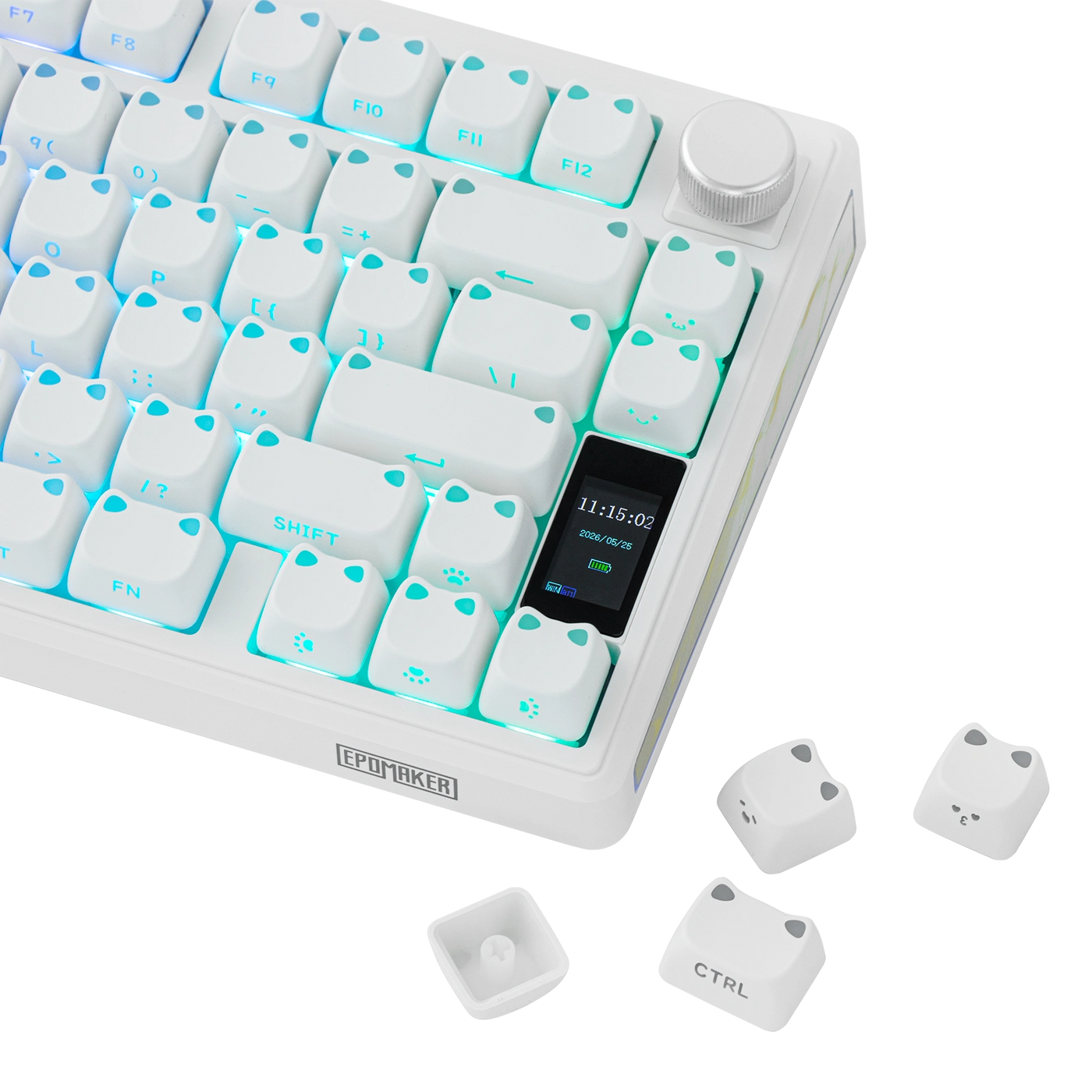 EPOMAKER Shimmeow Keycap Set — product view 24
