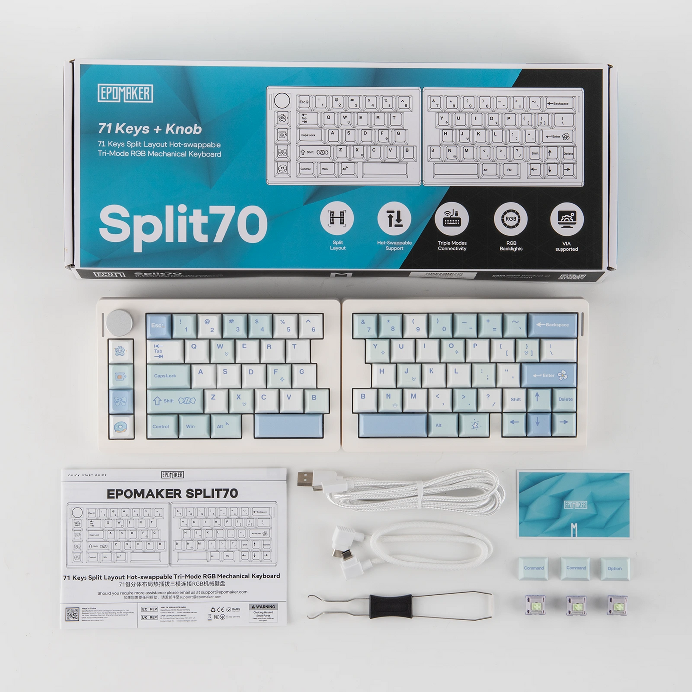 EPOMAKER Split70 — product view 12