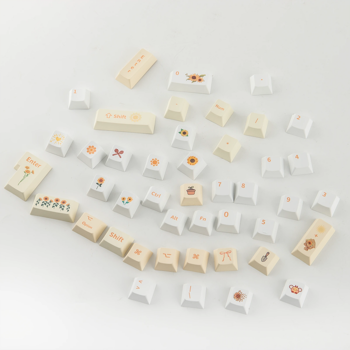 EPOMAKER Sunflower Keycap Set — product view 9