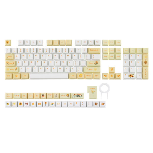 EPOMAKER Sunflower Keycap Set