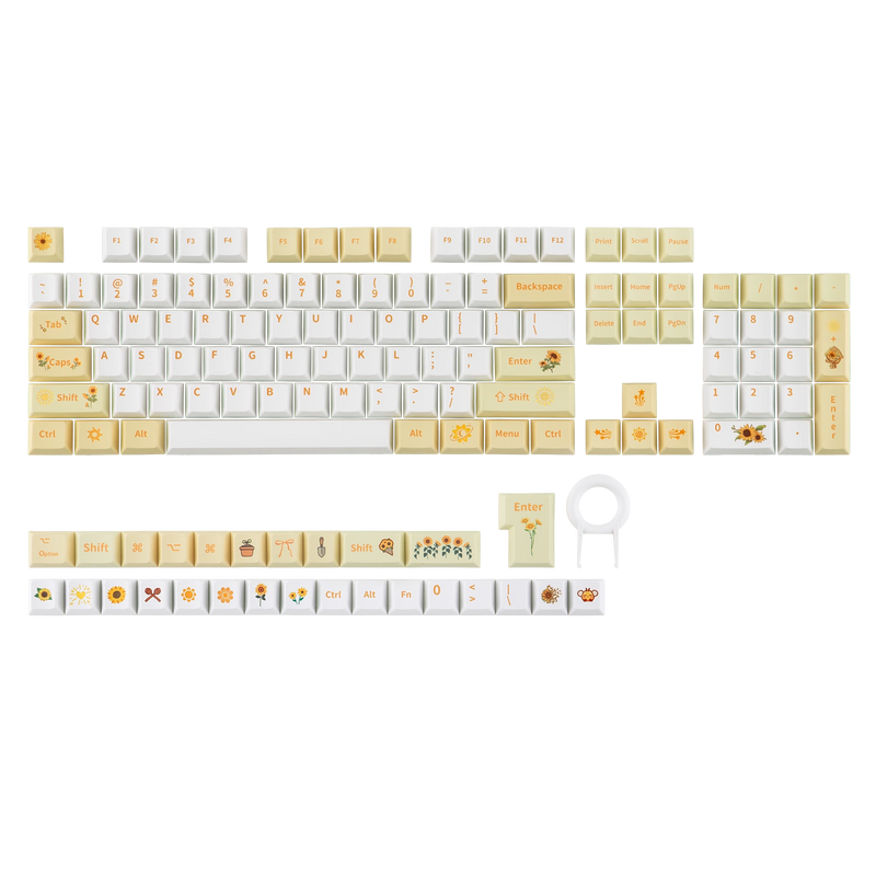 Sunflower Keycap Set