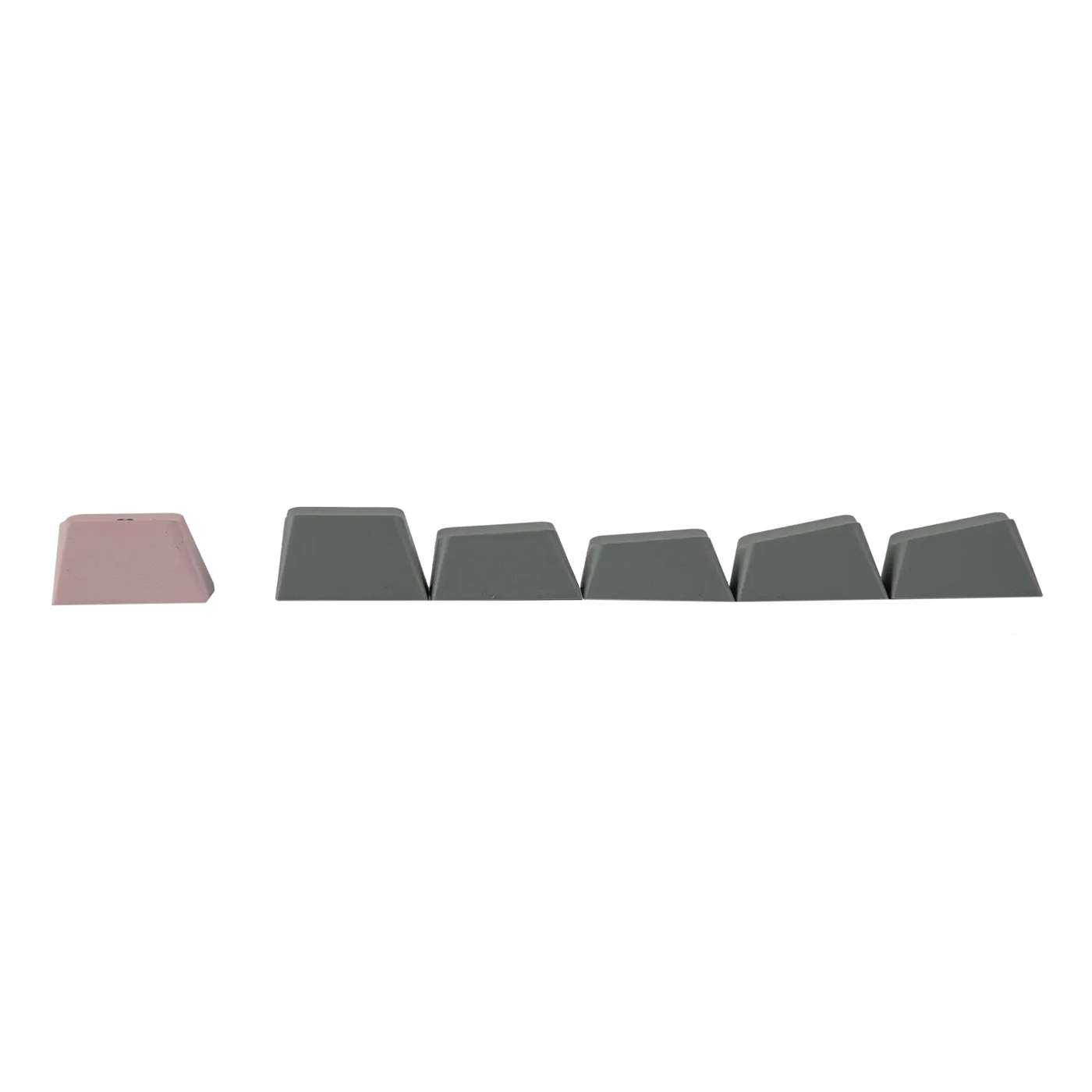 EPOMAKER TH108 PRO Pink Grey colorway PBT keycap samples