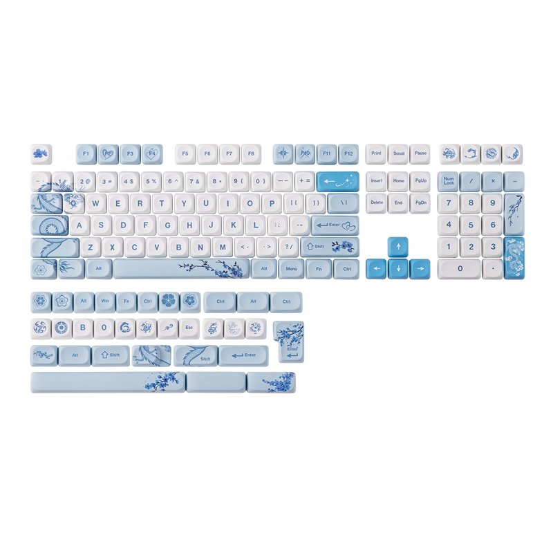 Azure Dragon SZN Keycap Set