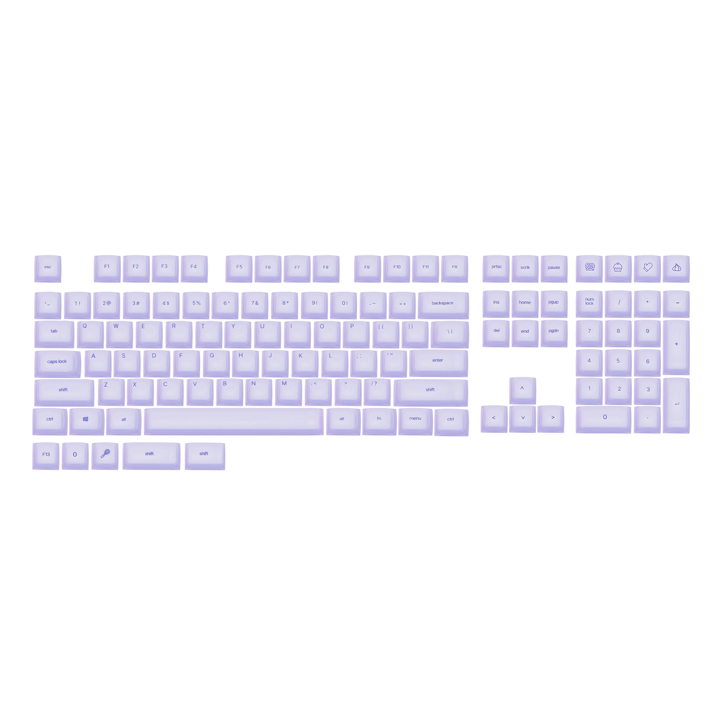TH108 + AegisSil Keycaps Set Bundle — product view 6