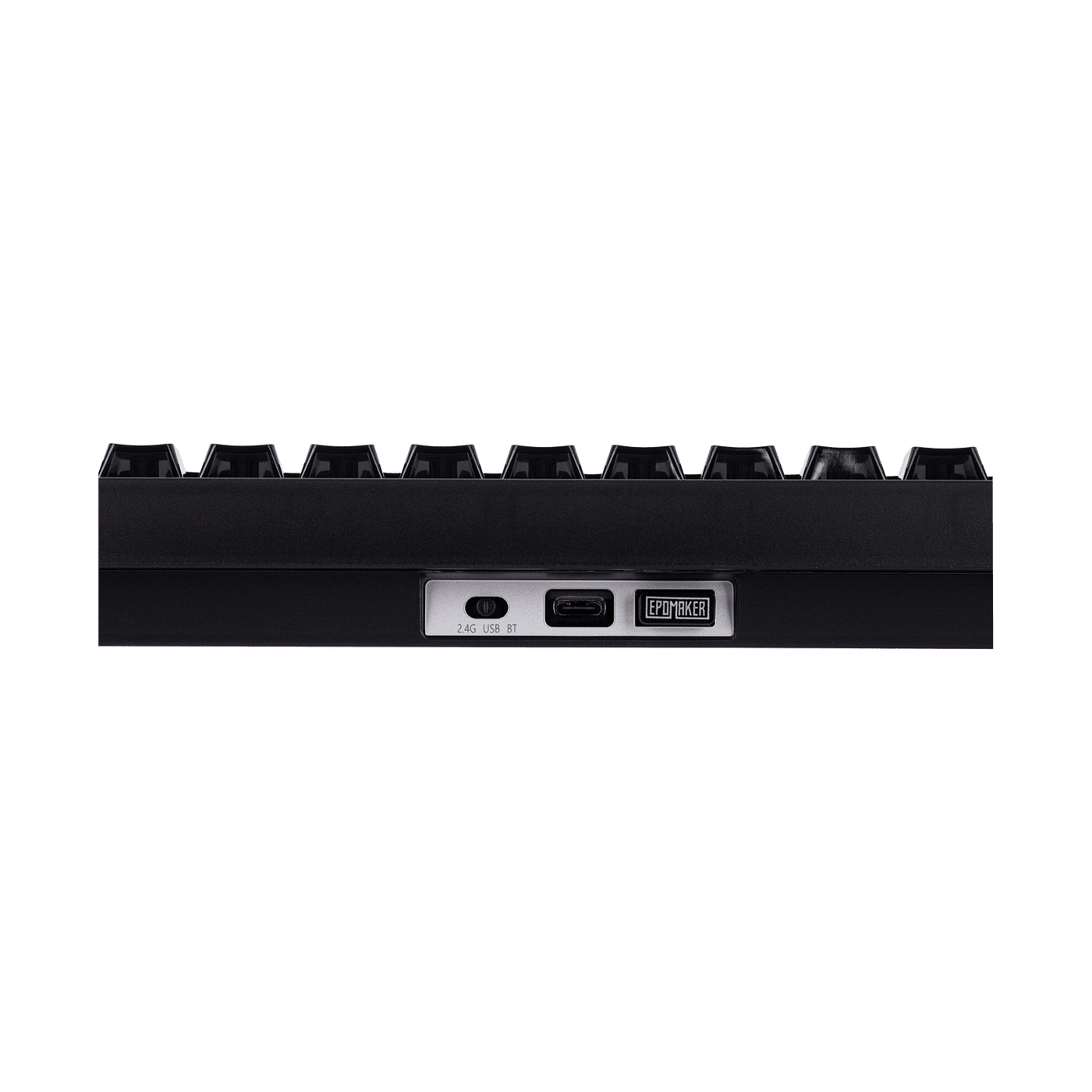 EPOMAKER HE65 V2 TMR black back I/O with 2.4G/USB/BT switch and USB-C port