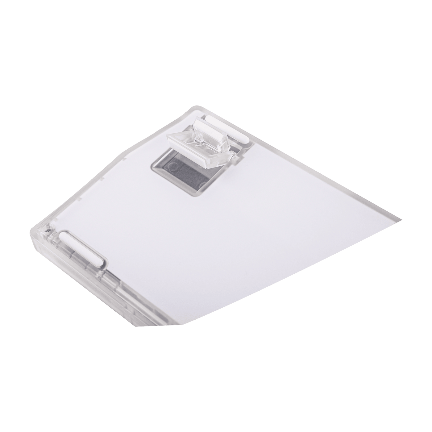 EPOMAKER HE65 V2 TMR clear underside corner with kickstand foot