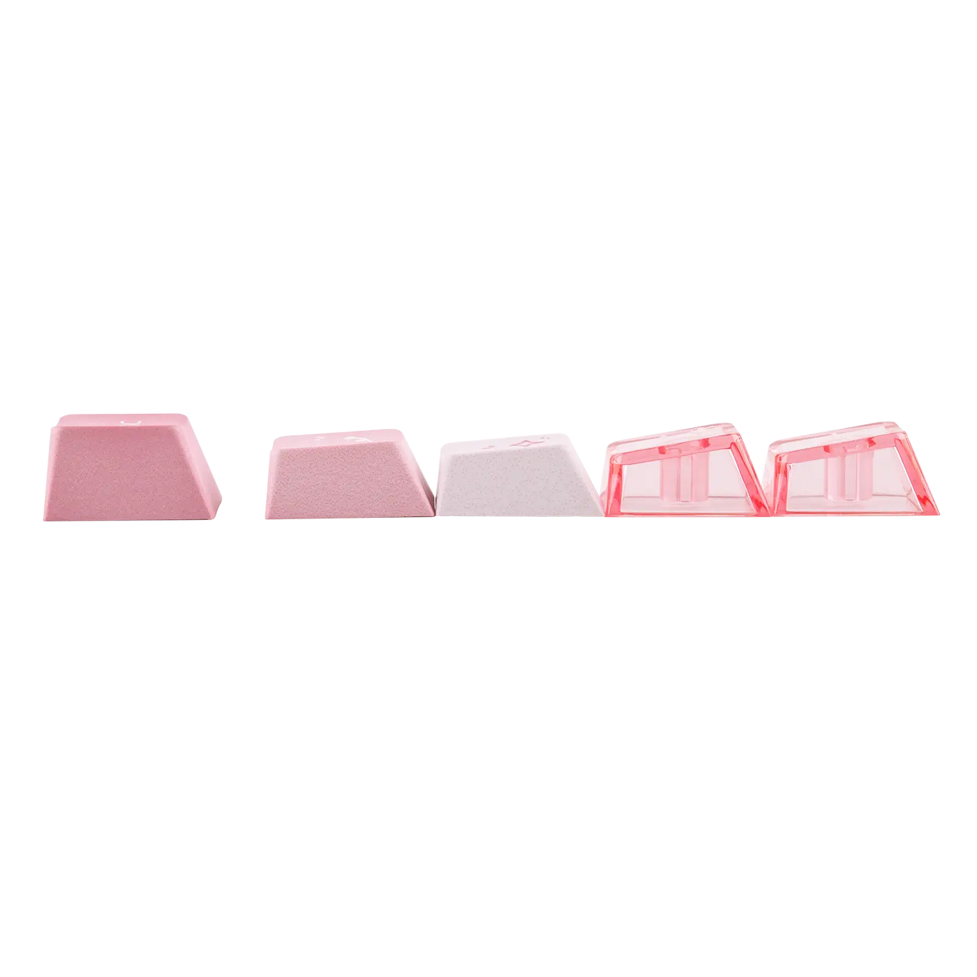 EPOMAKER DuoChrome Keycaps Set — side profile view