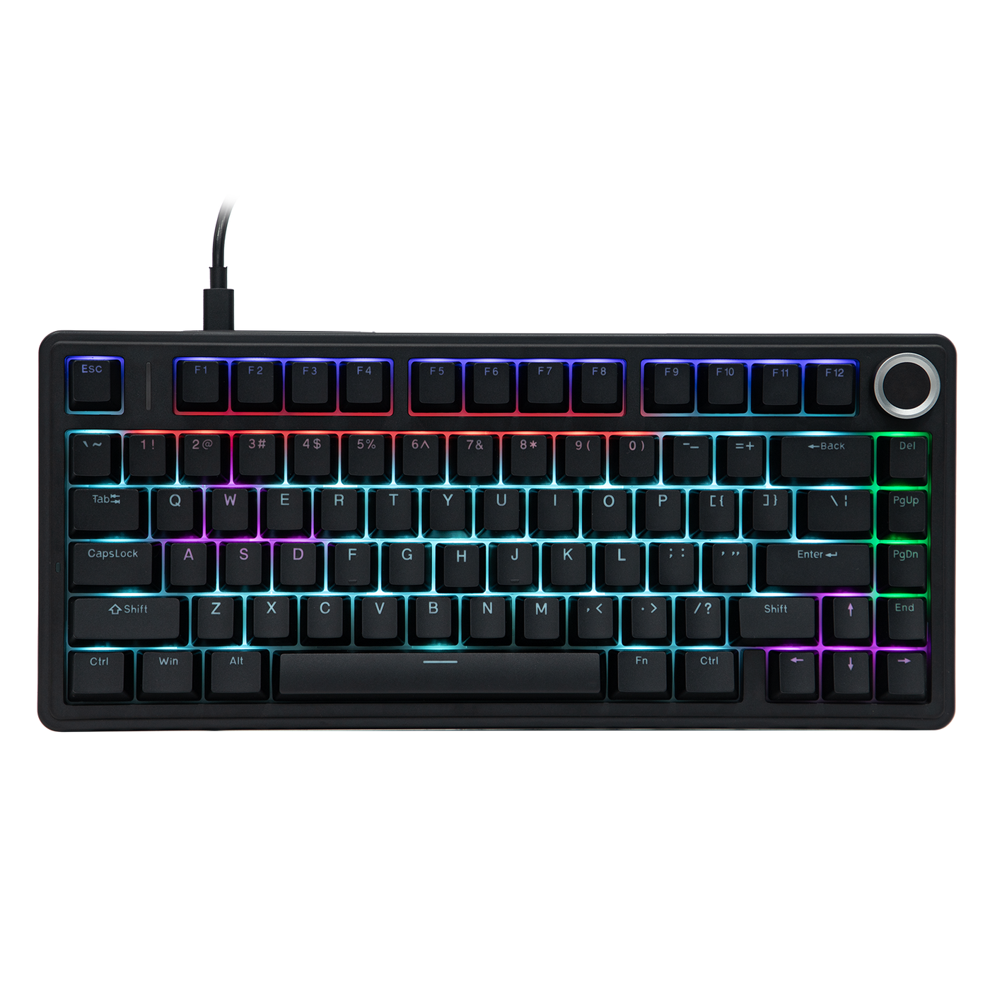 EPOMAKER x AULA F75 Wired — product hero shot