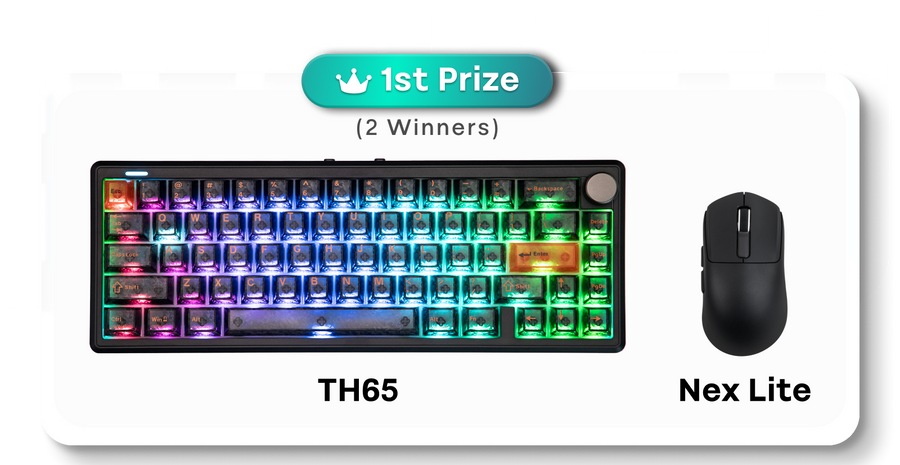 Nex Lite Mouse + TH65 Keyboard