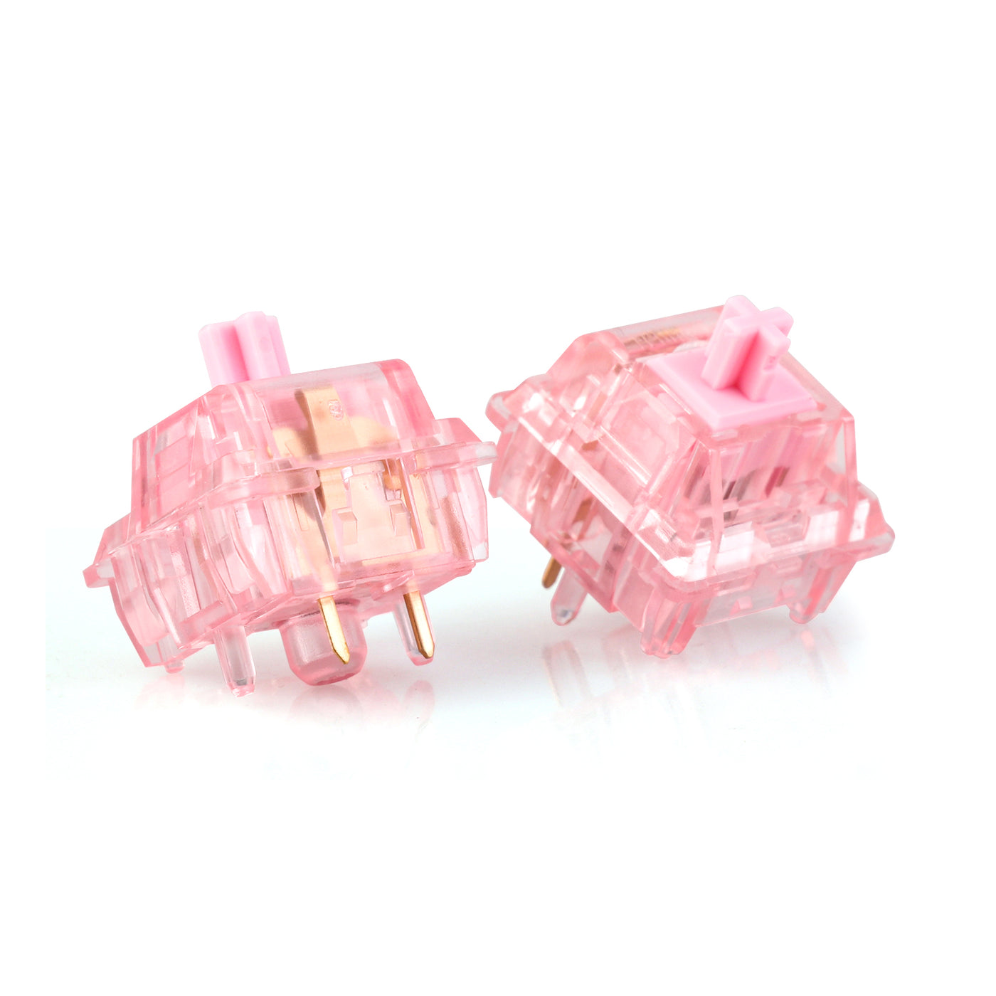 EPOMAKER Dawn Pink Switch Set — angled product view