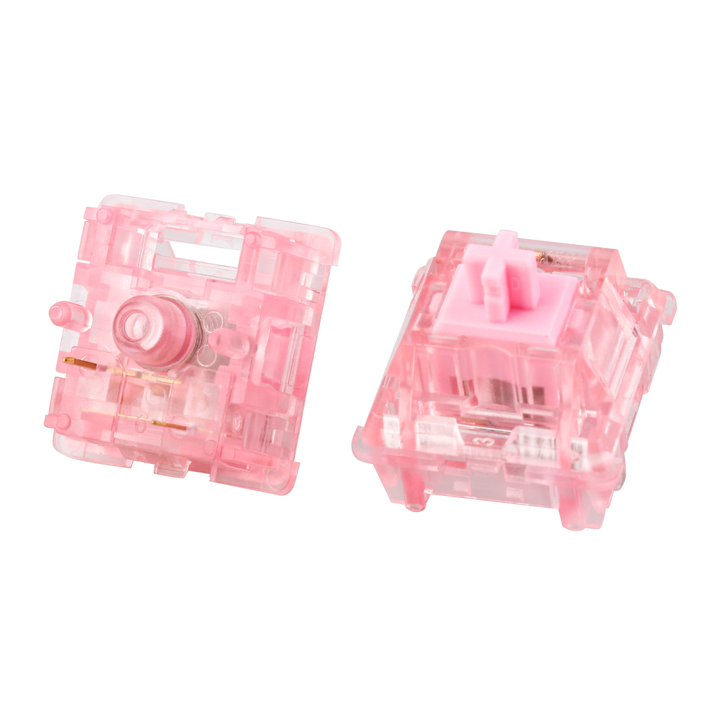 EPOMAKER Dawn Pink Switch Set — top-down view