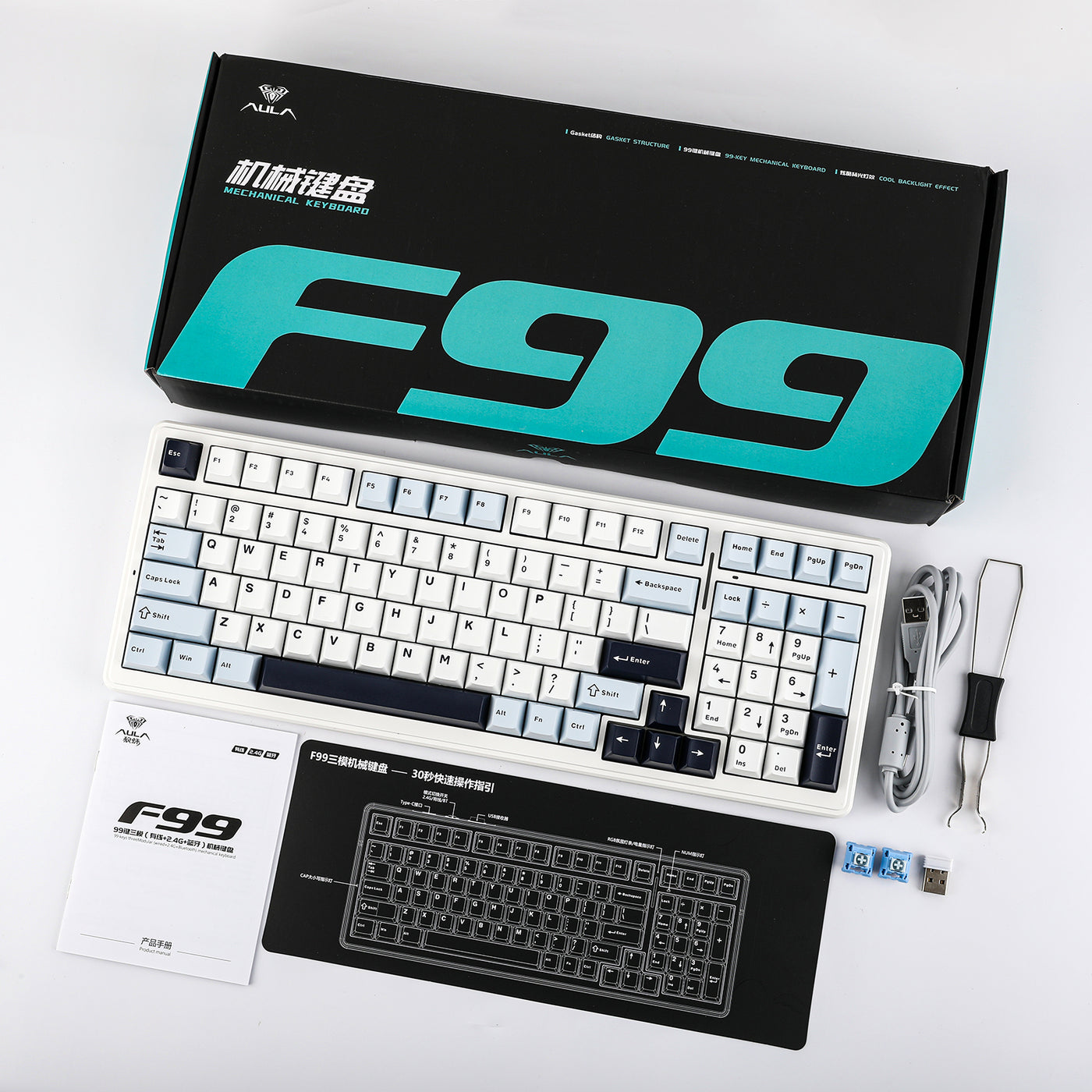 EPOMAKER x AULA F99 — product view 25