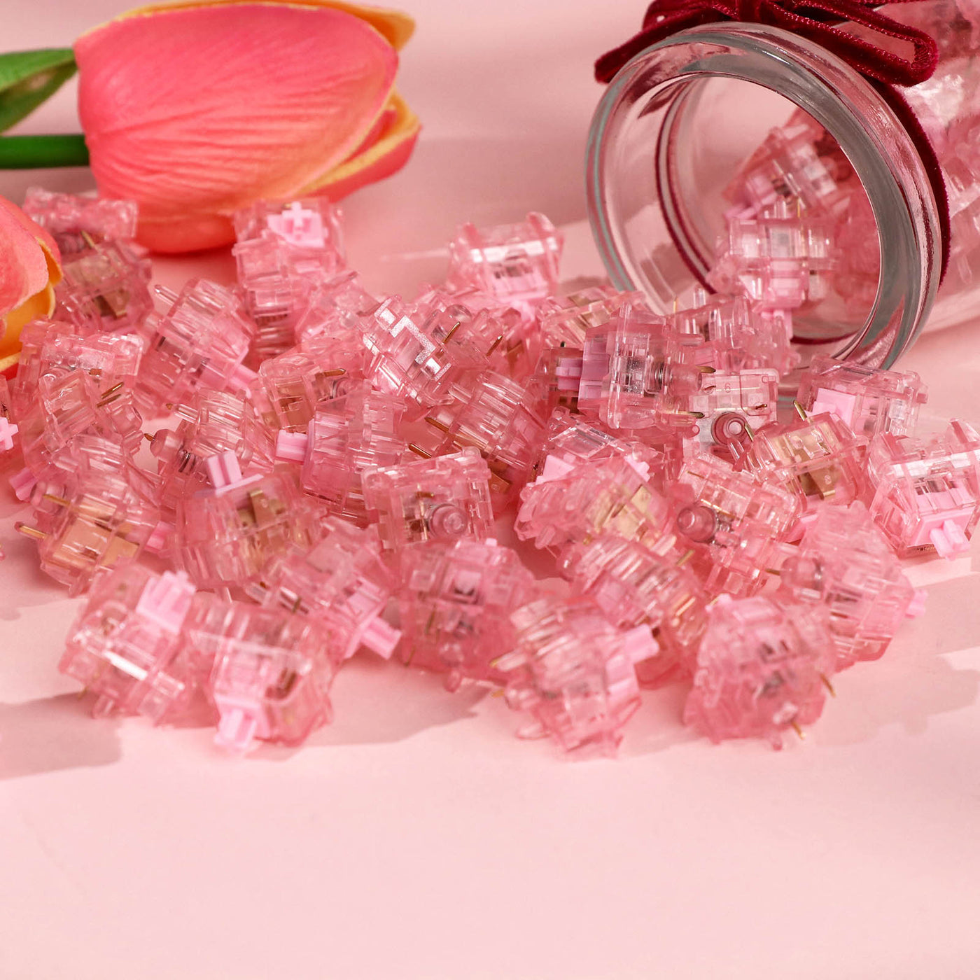 EPOMAKER Dawn Pink Switch Set — product view 10