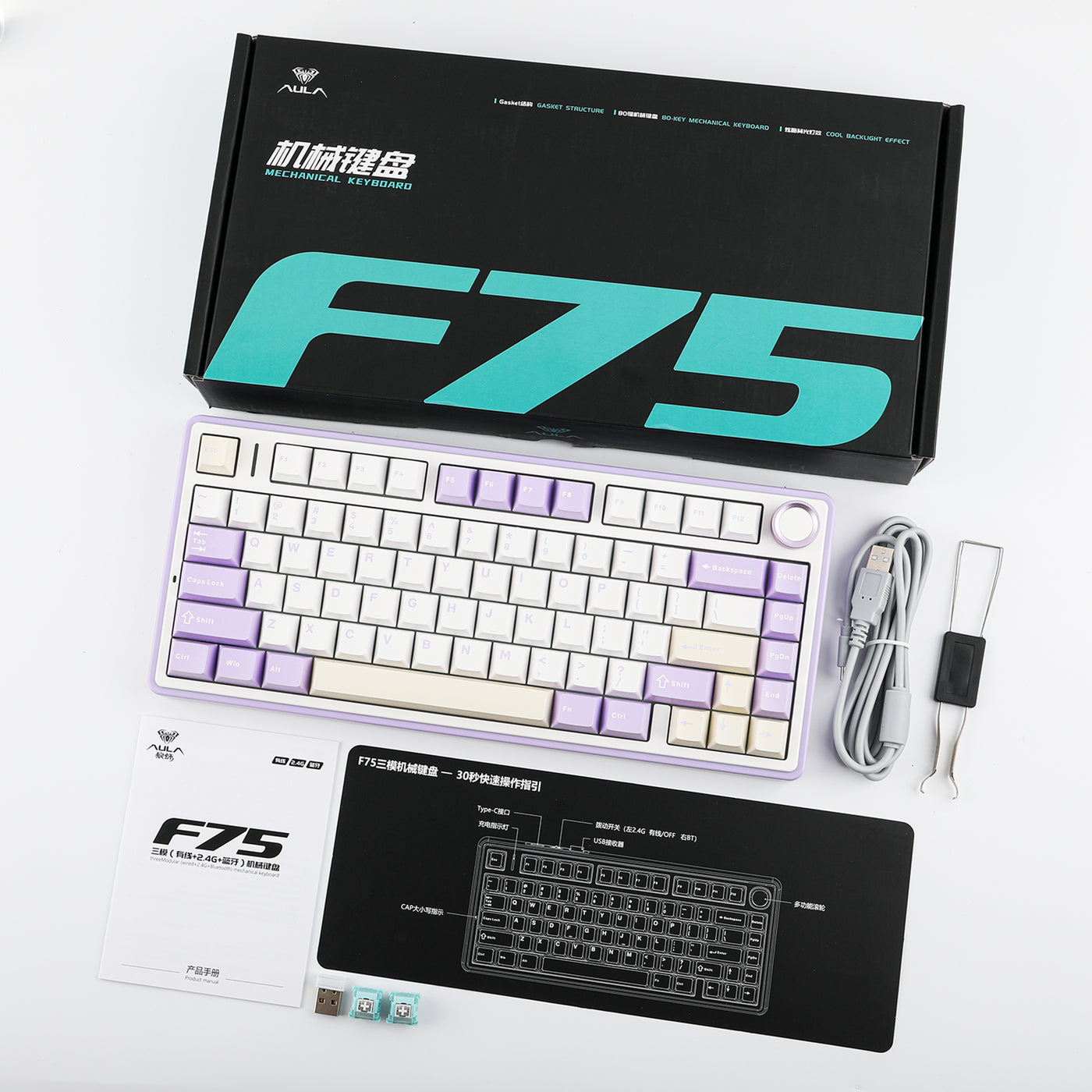 EPOMAKER x AULA F75 — product view 78